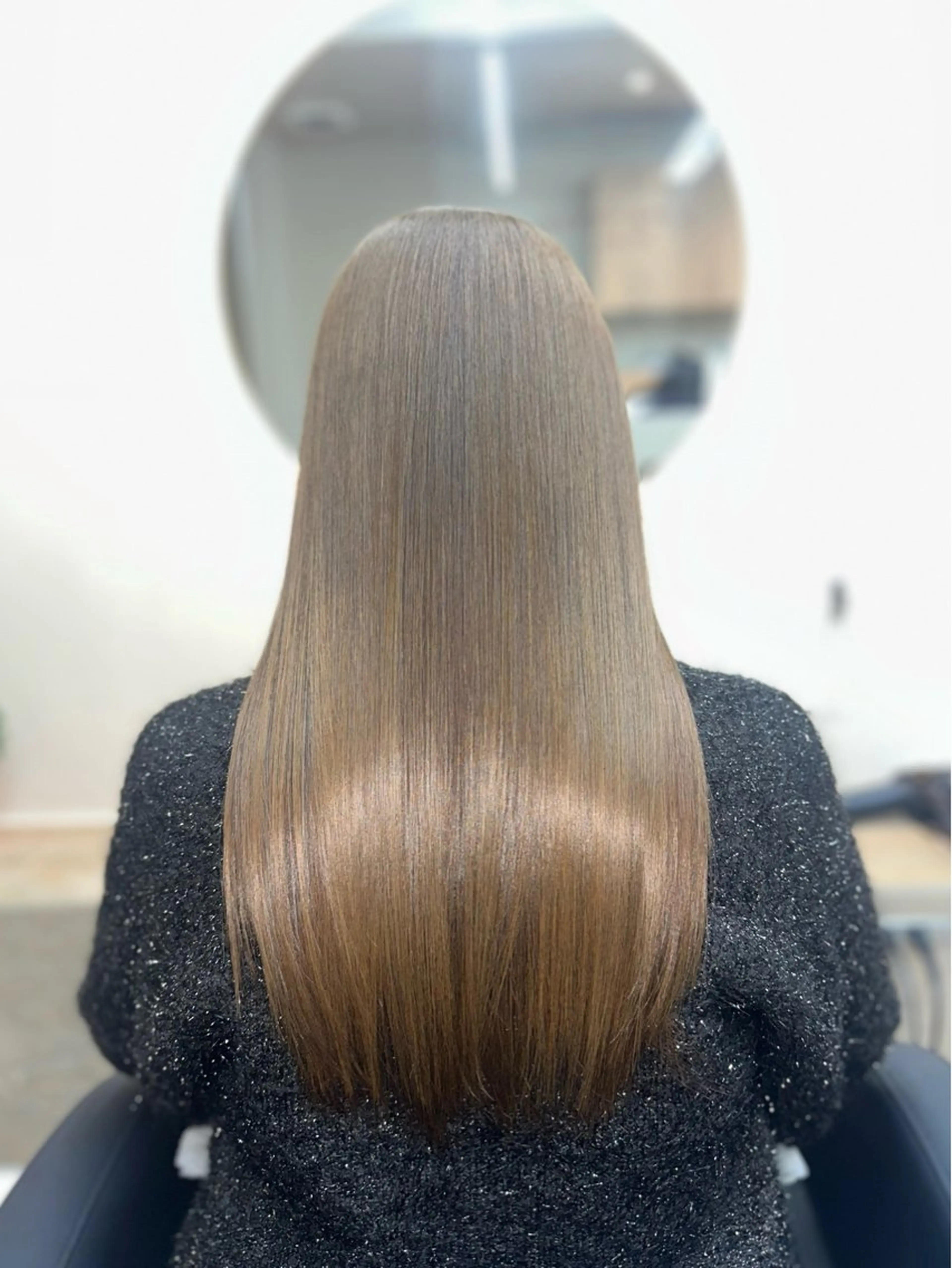 ロング カラー パーマ 縮毛矯正 【髪質改善特化】 tamのヘアスタイル