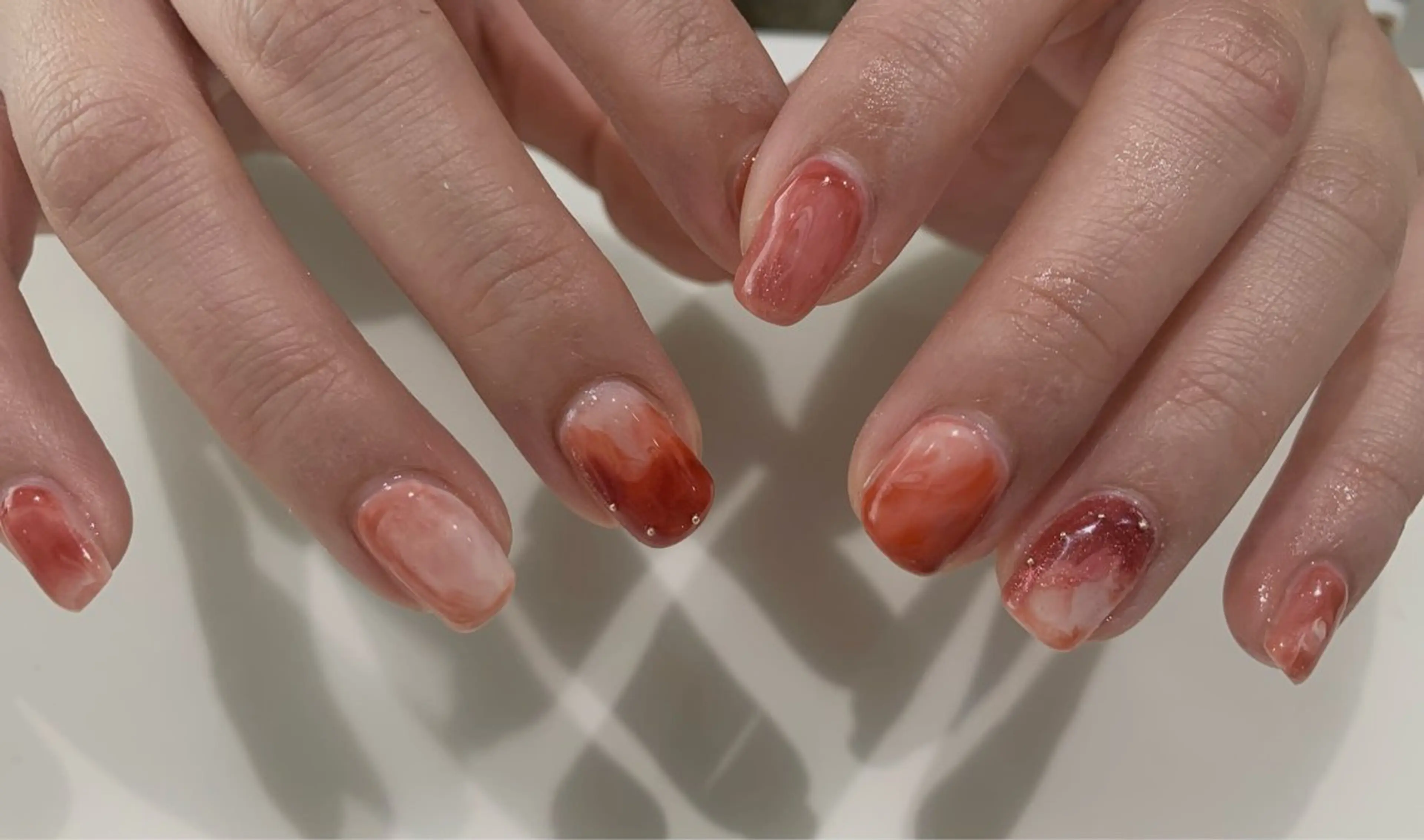 ネイル ニュアンスネイル BeColorful新宿所属・co nai_lのネイルデザイン