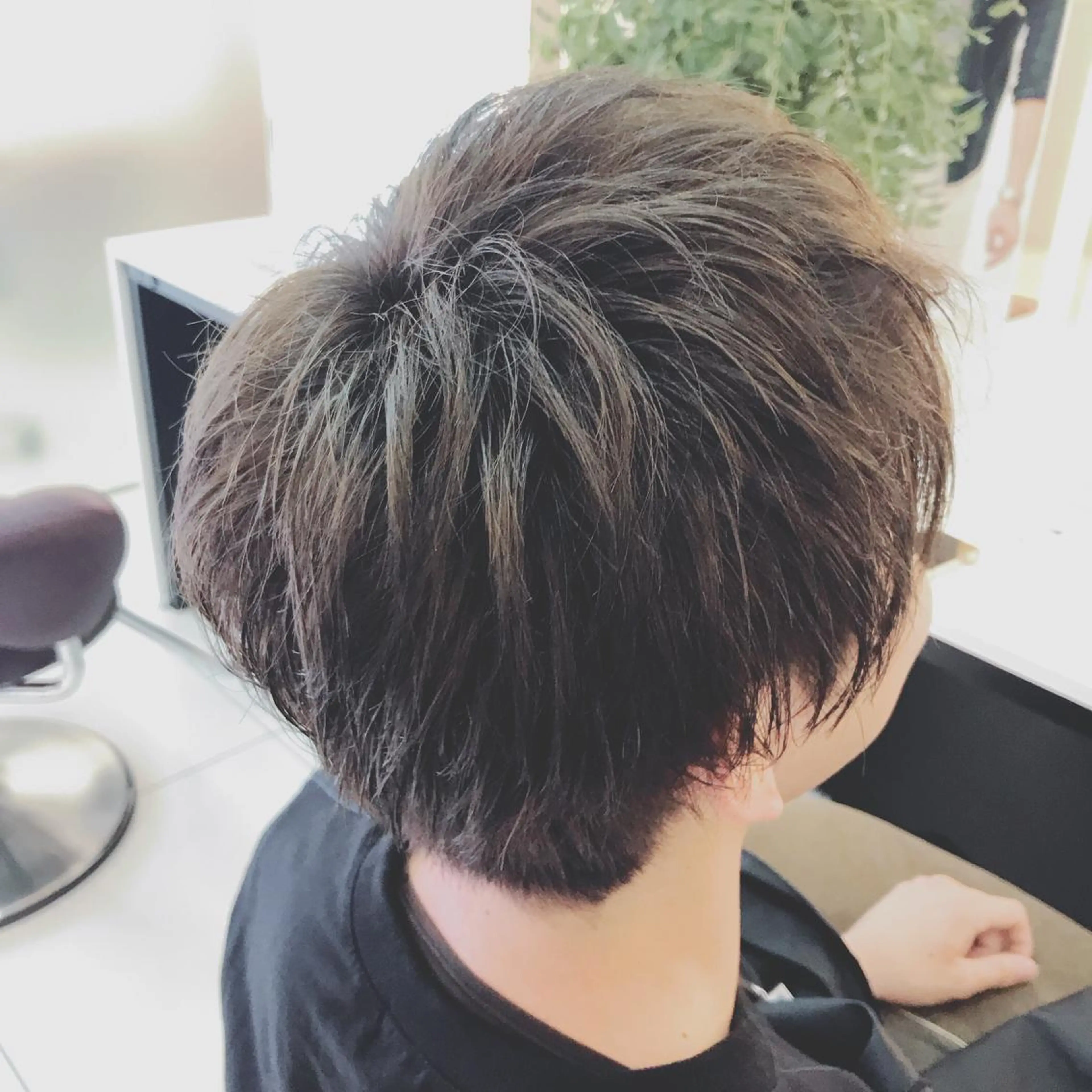 メンズ ハイライト✖️ 暗髪🤎Nahoのヘアスタイル