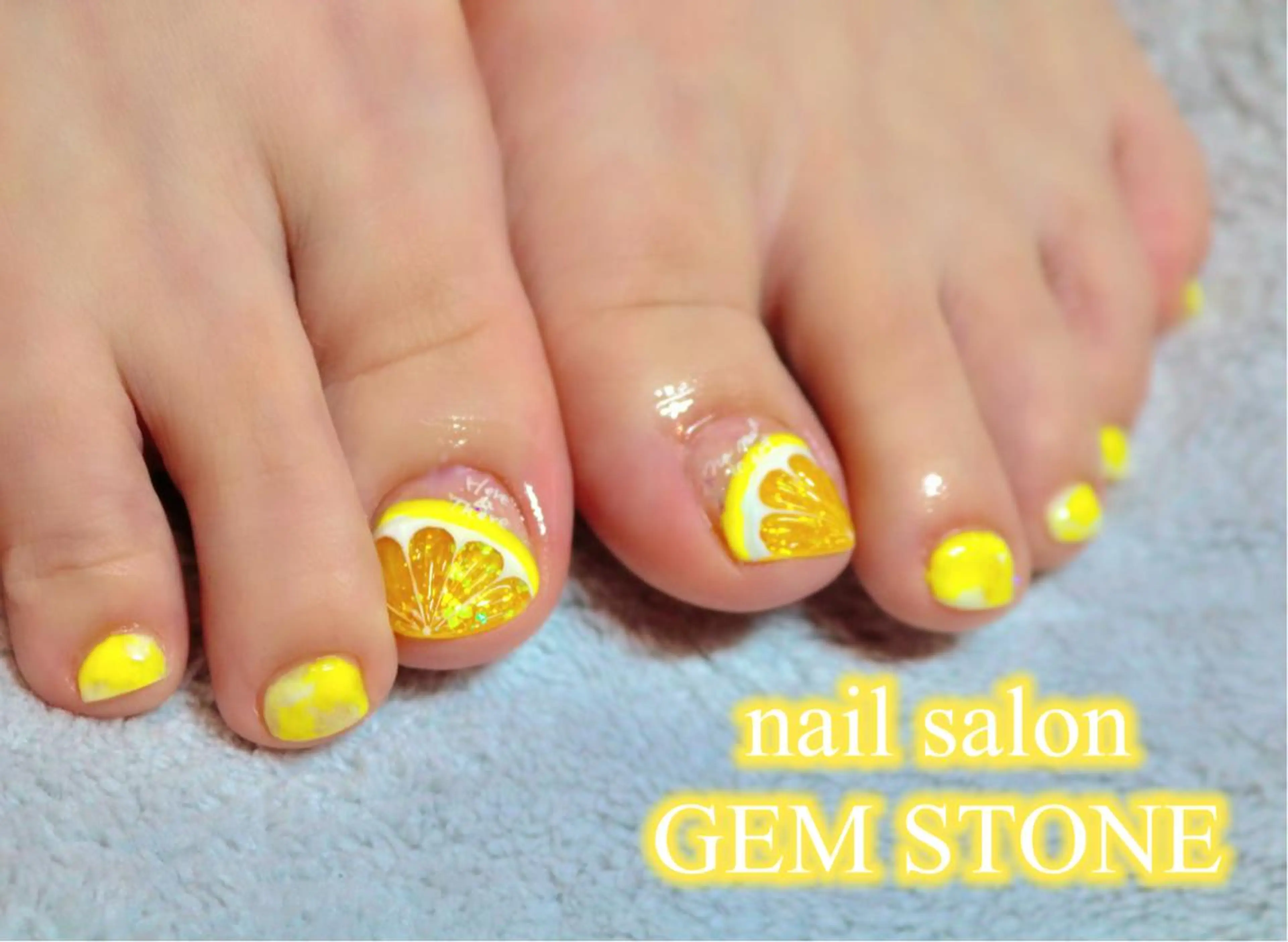 ネイル フットネイル nailsalon GEMSTONEのネイルデザイン