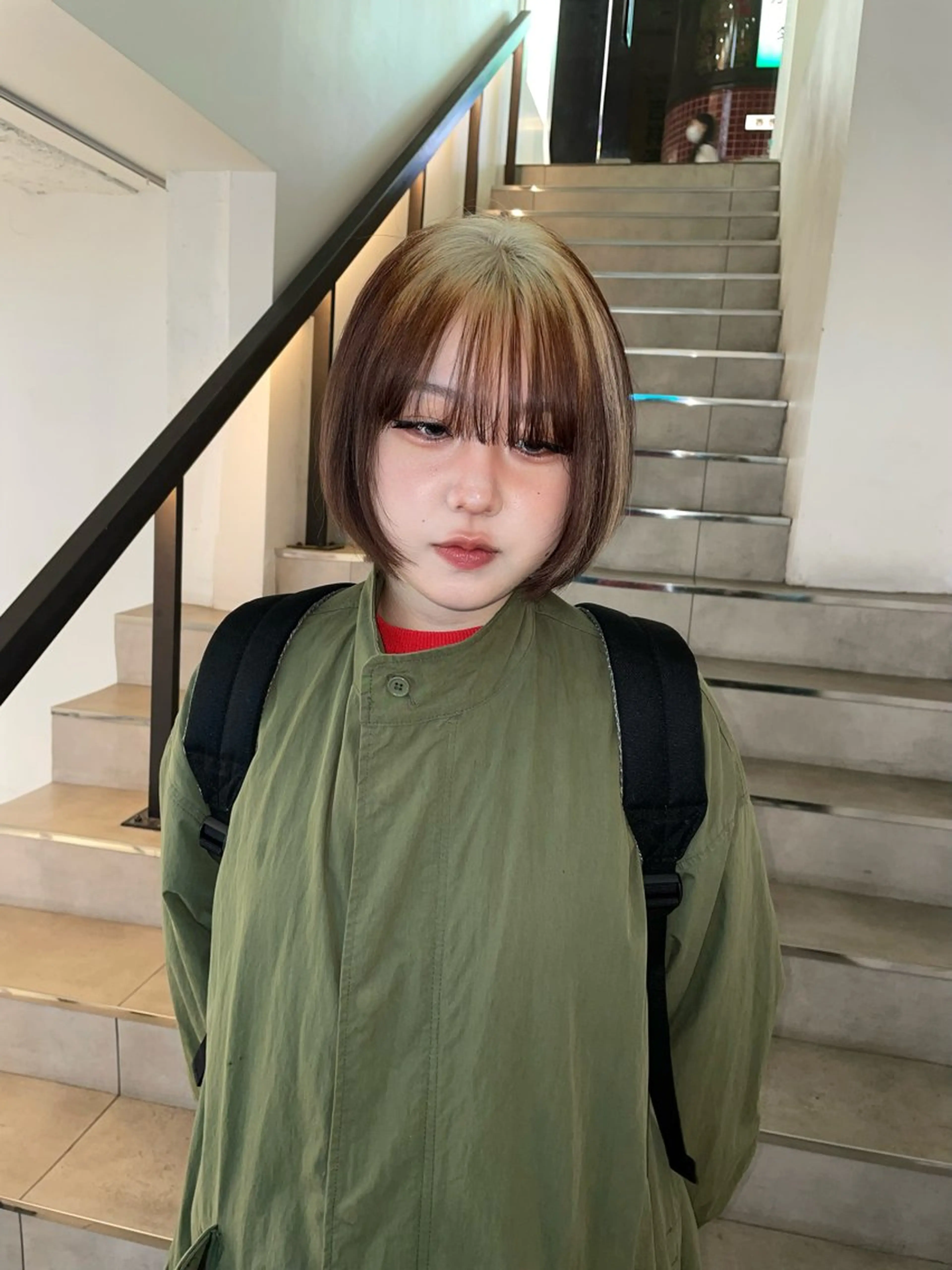 カラー デザインカラー ヘアカラー hair&nail ☯️アイリ☯️のネイルデザイン