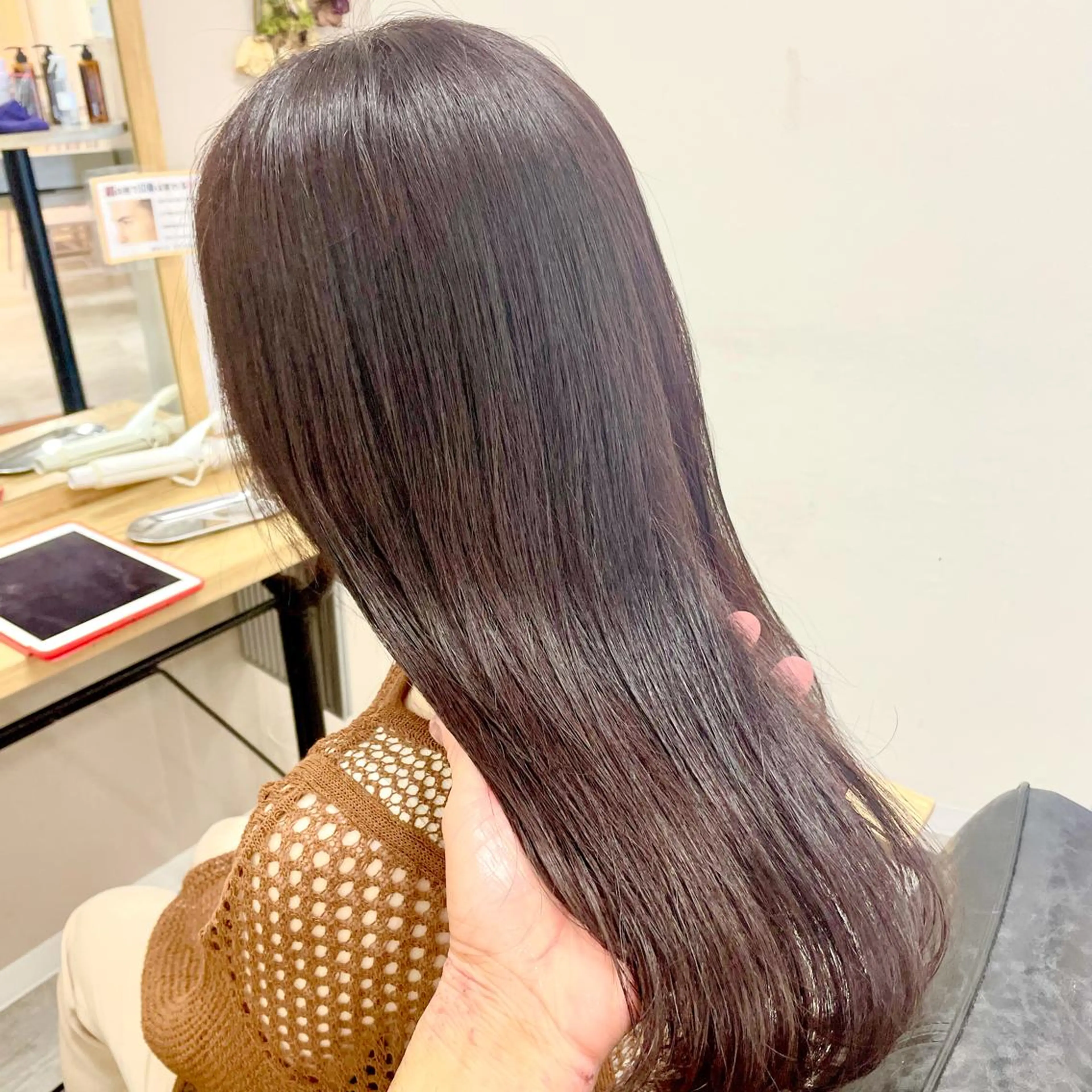 ロング カラー 🔵暗髪 特化🔵 梅田・増田のヘアスタイル