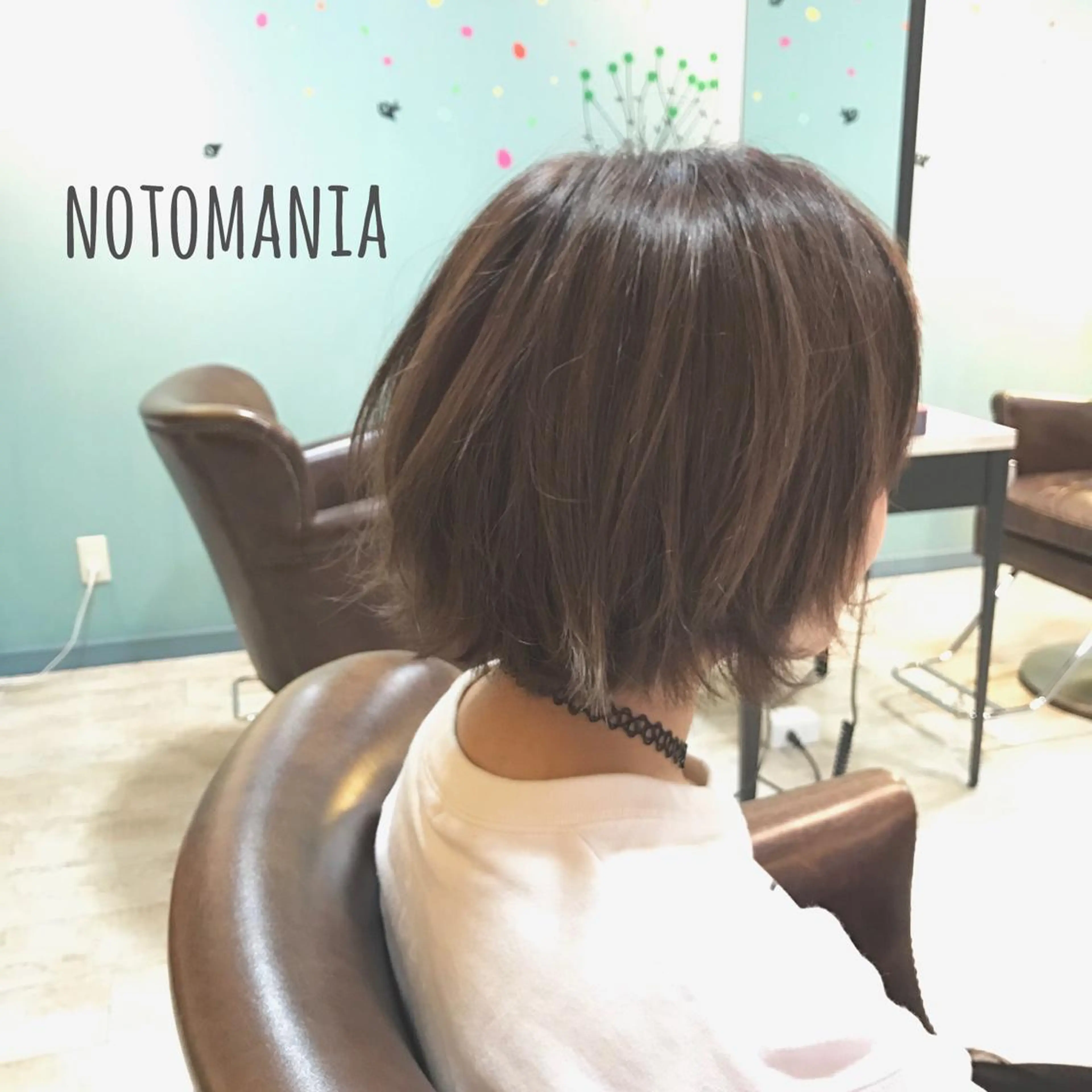 ショート カラー イシハラ アズサのヘアスタイル