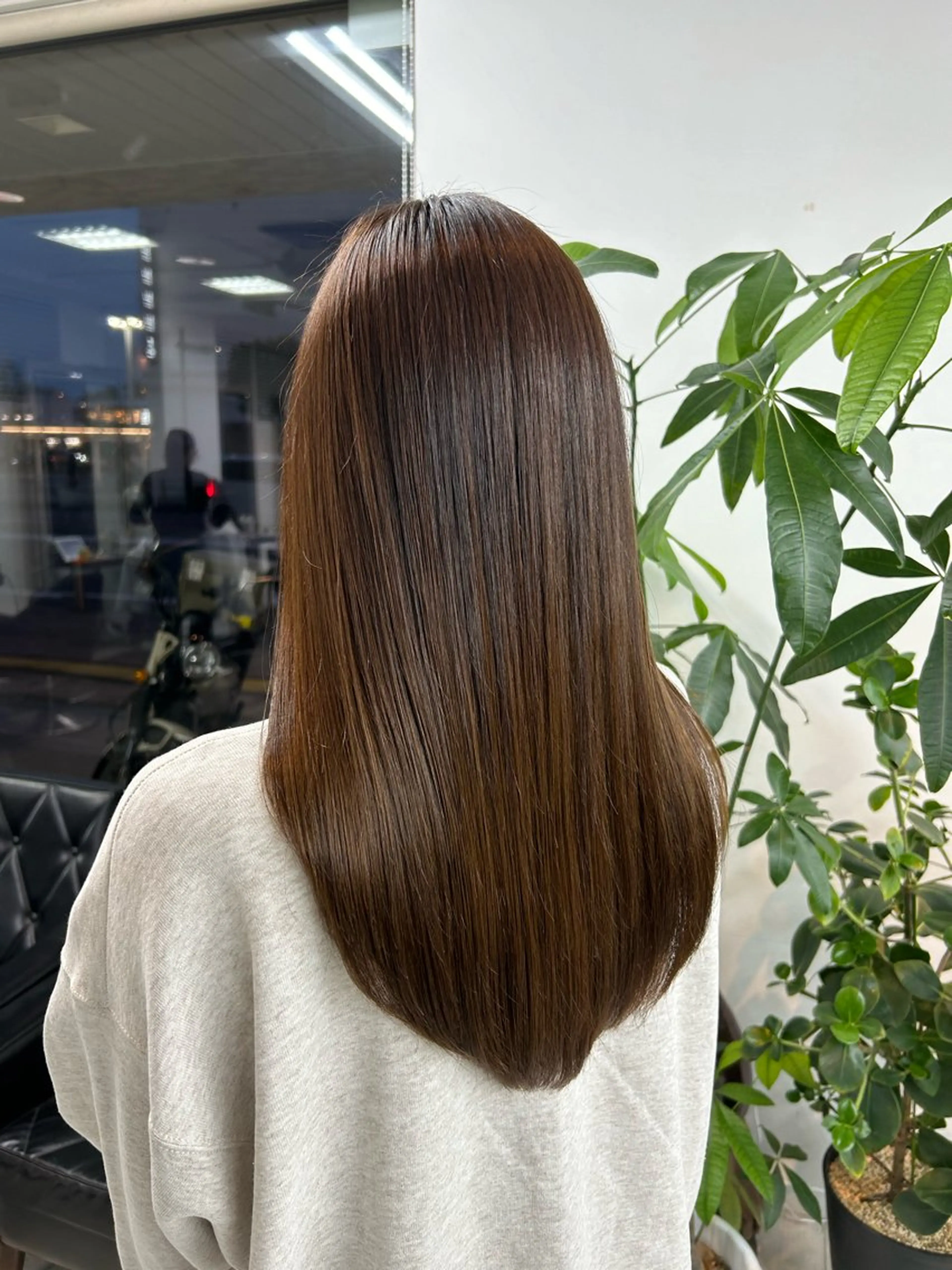 ロング トリートメント ハラダ マヤのヘアスタイル