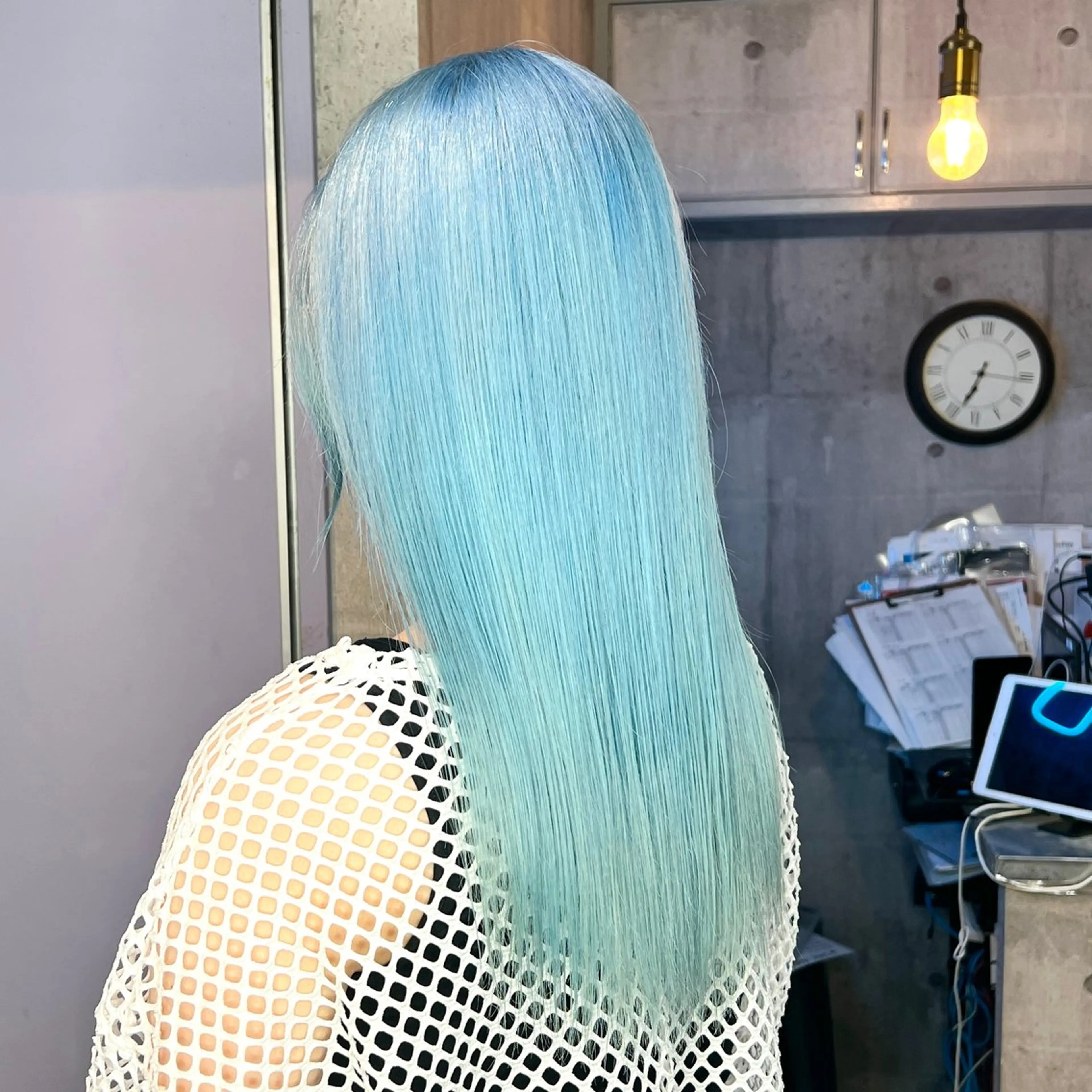 ミディアム カラー ブリーチ トリートメント ヘアカラー トリートメント 🔥複雑履歴ブリーチ の天才たってぃー🔥のヘアスタイル