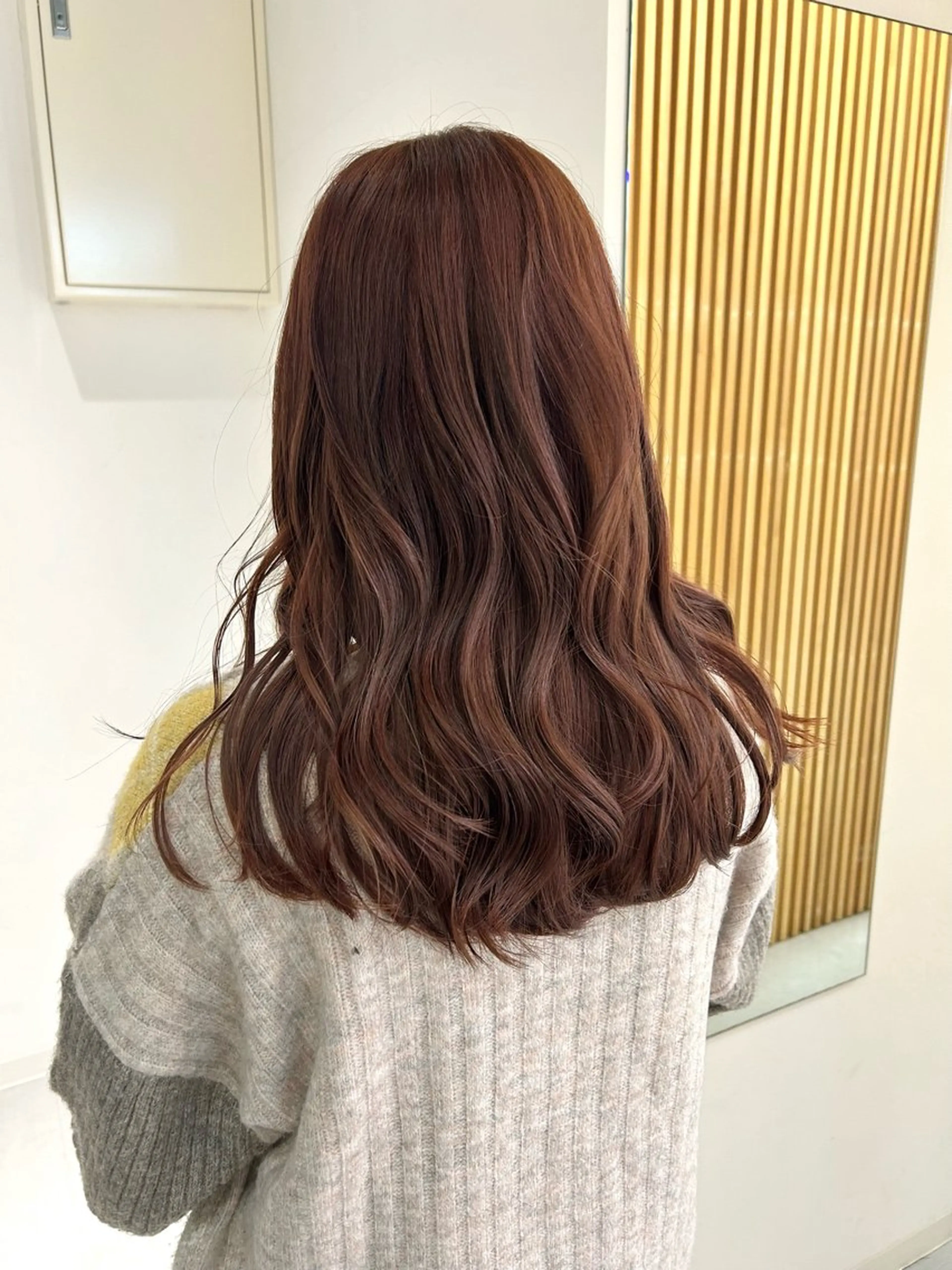 ロング カラー カット ヘアカラー トリートメント 透けカラー/顔周り カット/Nanaのその他イメージ