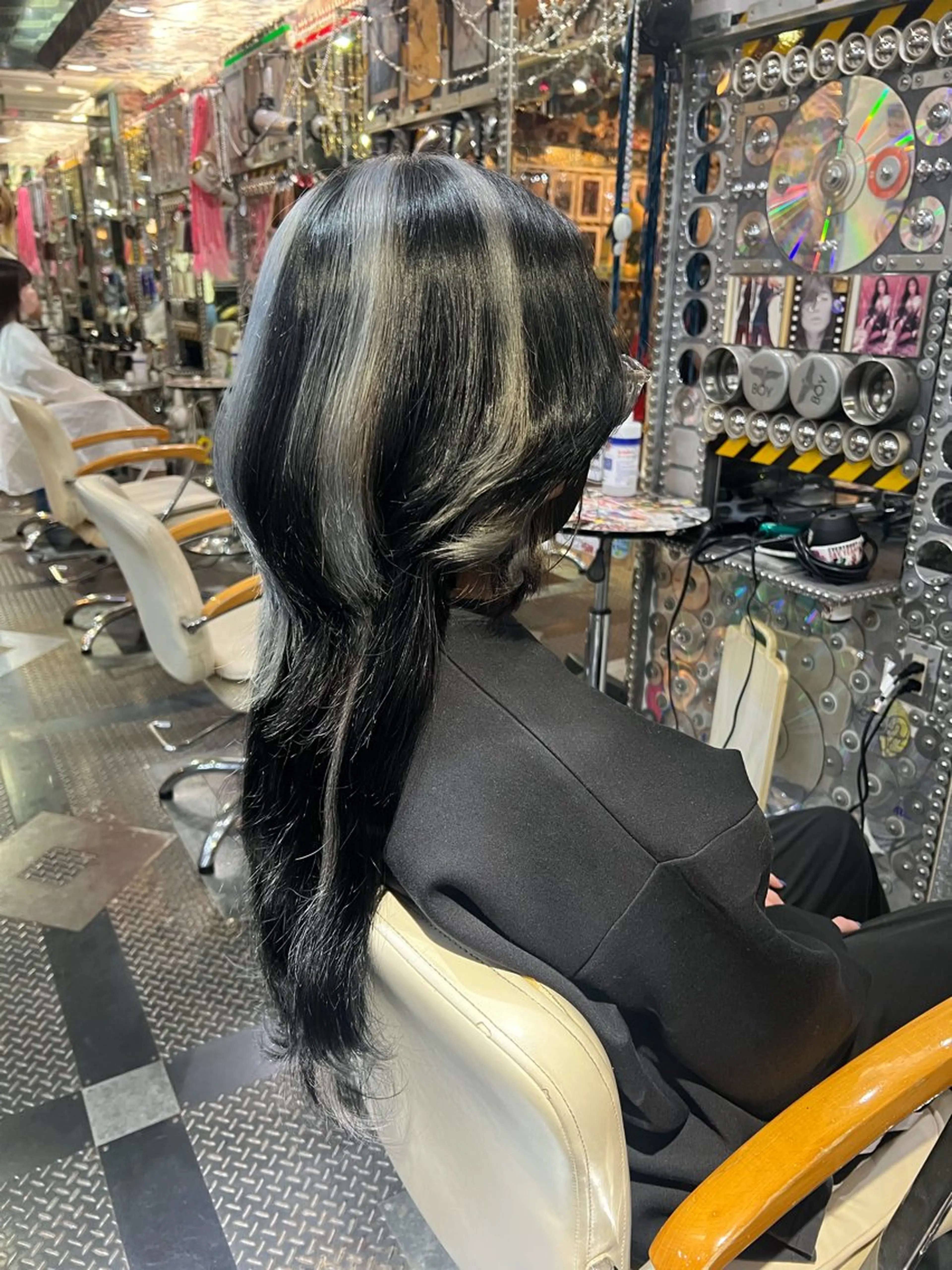 セミロング カラー ヘアアレンジ メンズ カット ヘアカラー Hair Salon ADNESS所属・KOYA コヤのヘアスタイル