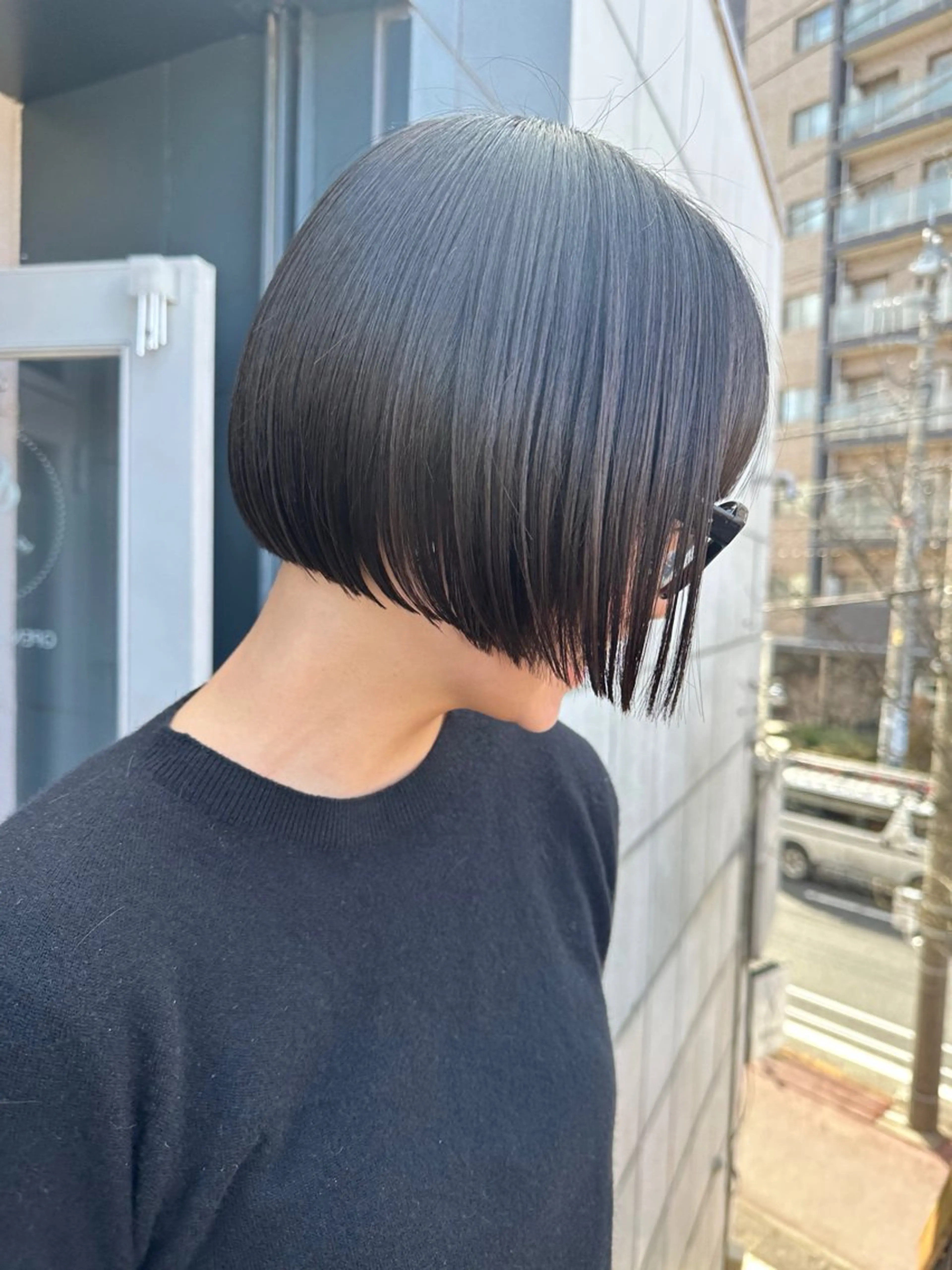 ショート カラー ボブ doos.所属・手嶋 さくらのヘアスタイル