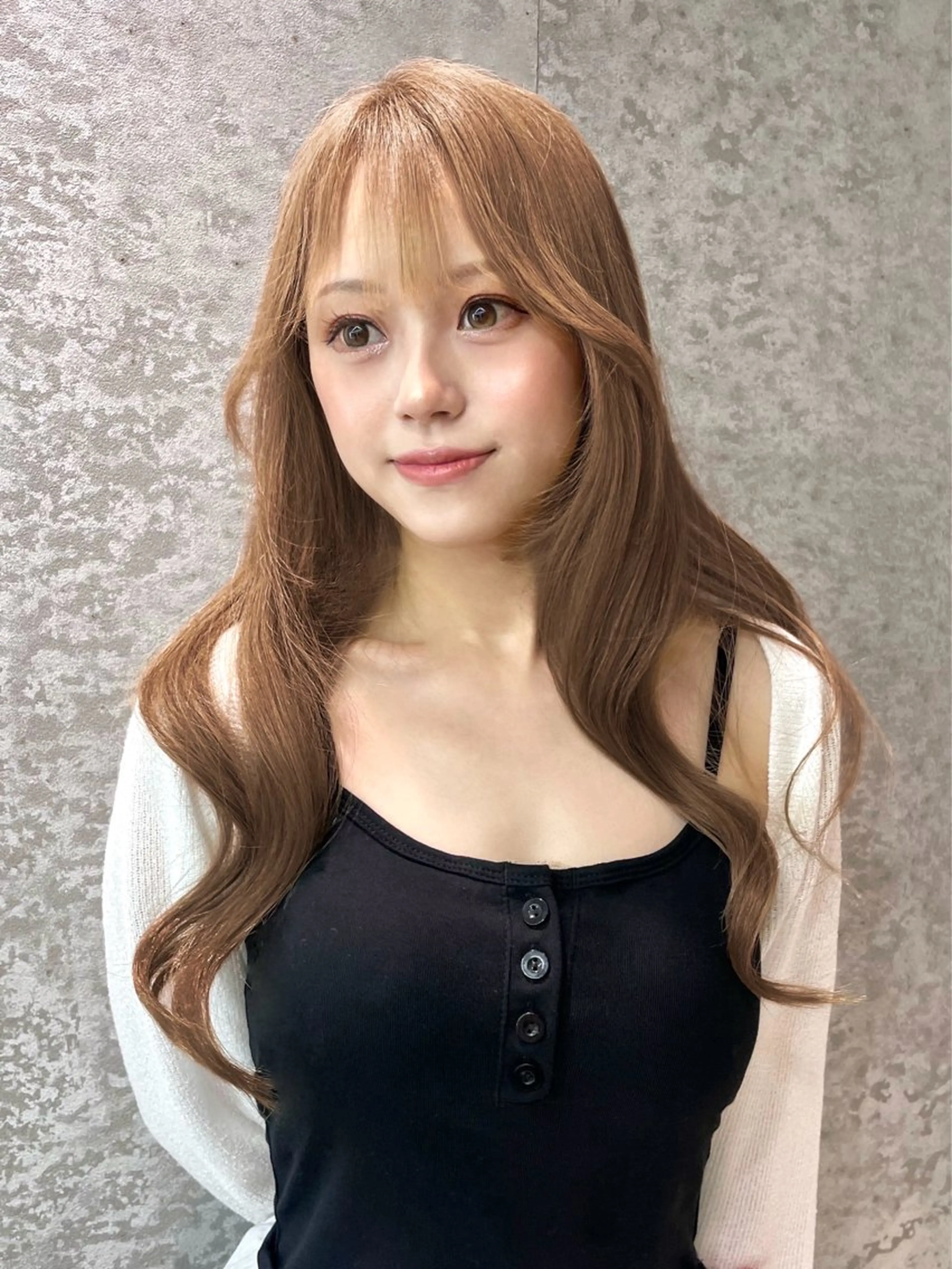 ロング カット ヘアカラー トリートメント 大宮🤍髪質改善 韓国ヘア🪽なるのヘアスタイル