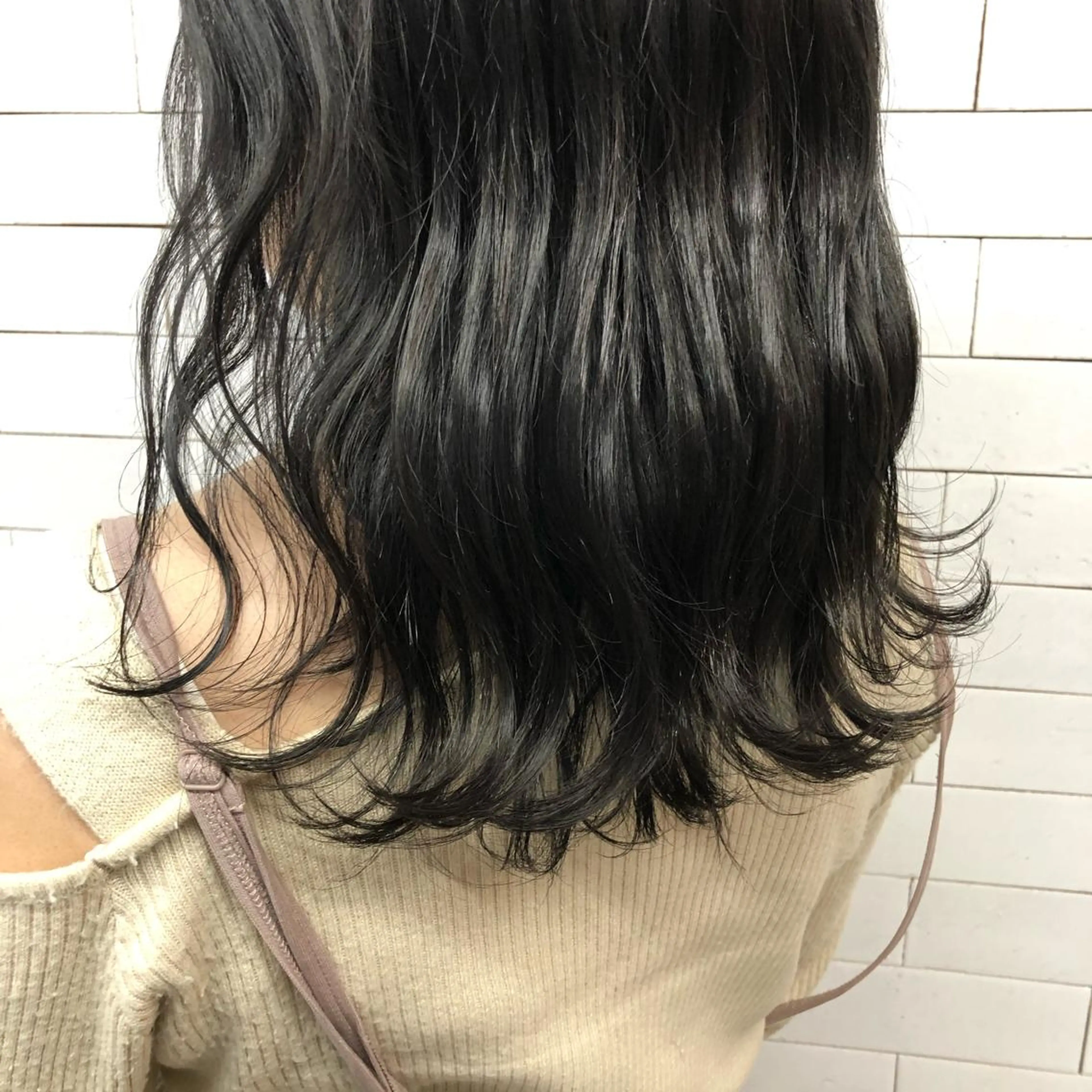 セミロング カラー 透明感カラー カット ヘアカラー トリートメント やすだ しおりのその他イメージ