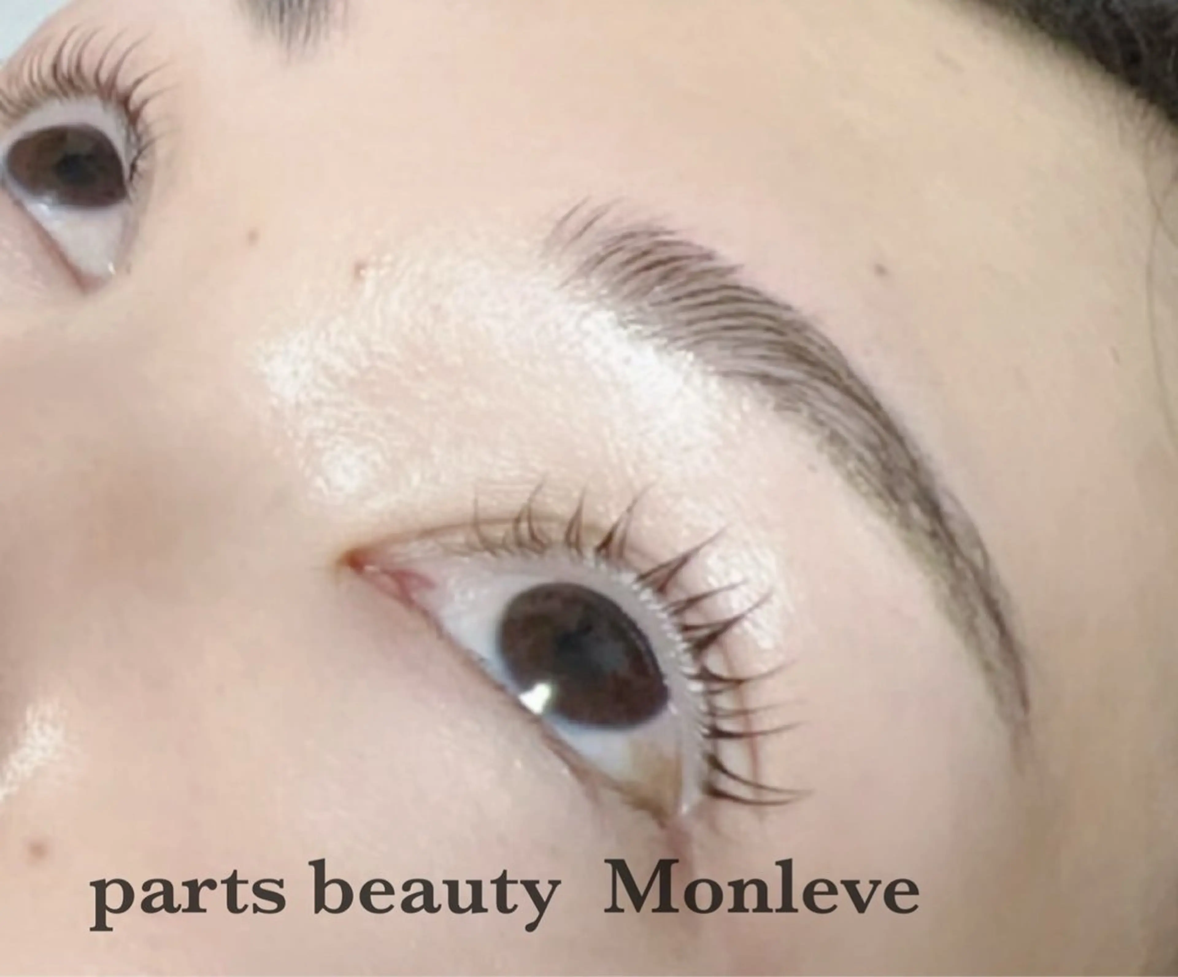 アイブロウ 眉毛ワックス脱毛 Monleve mayumiのマツエク・マツパデザイン