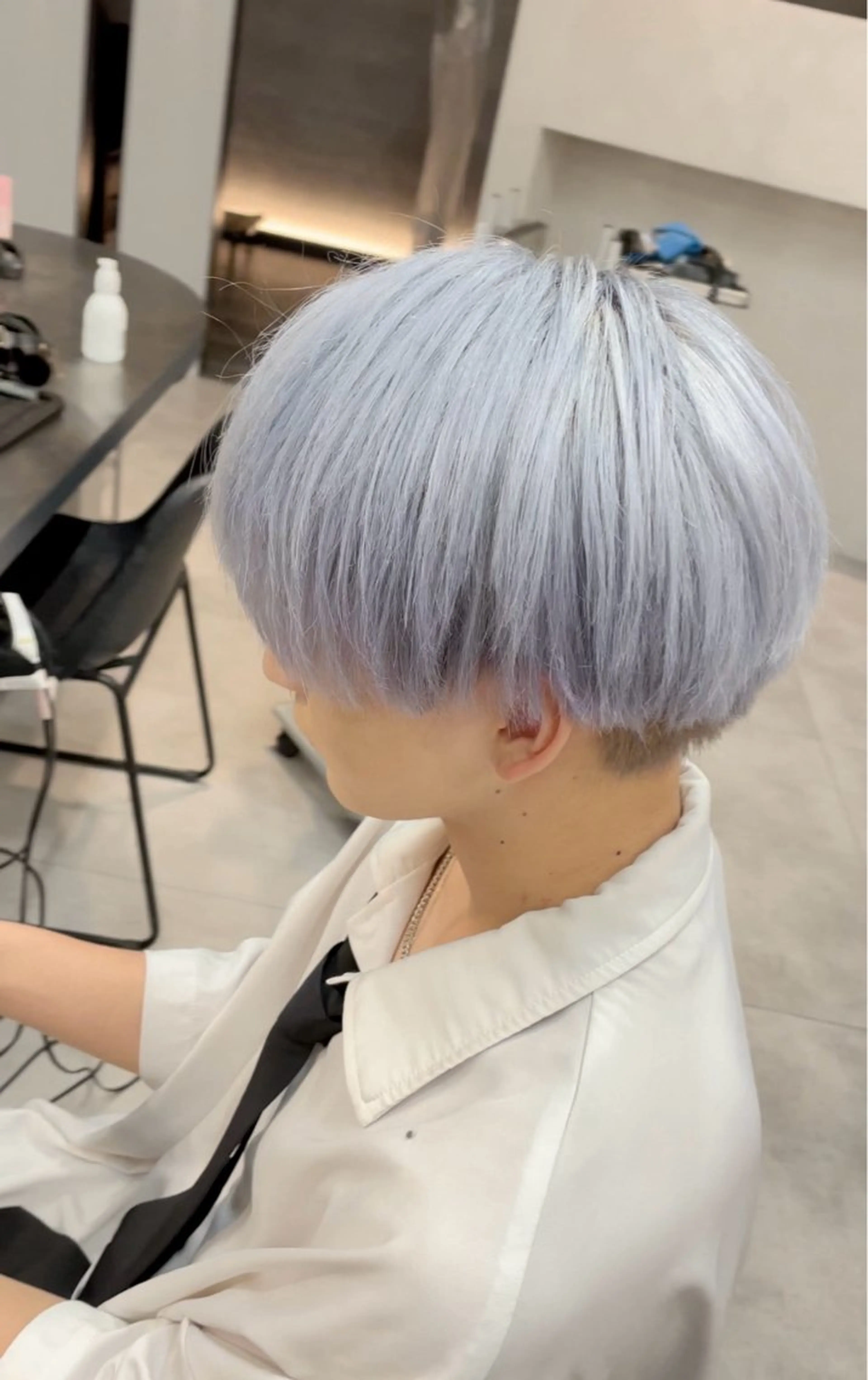 カラー メンズ 渋谷／メンズブリーチ メンズカラー／はるとのヘアスタイル