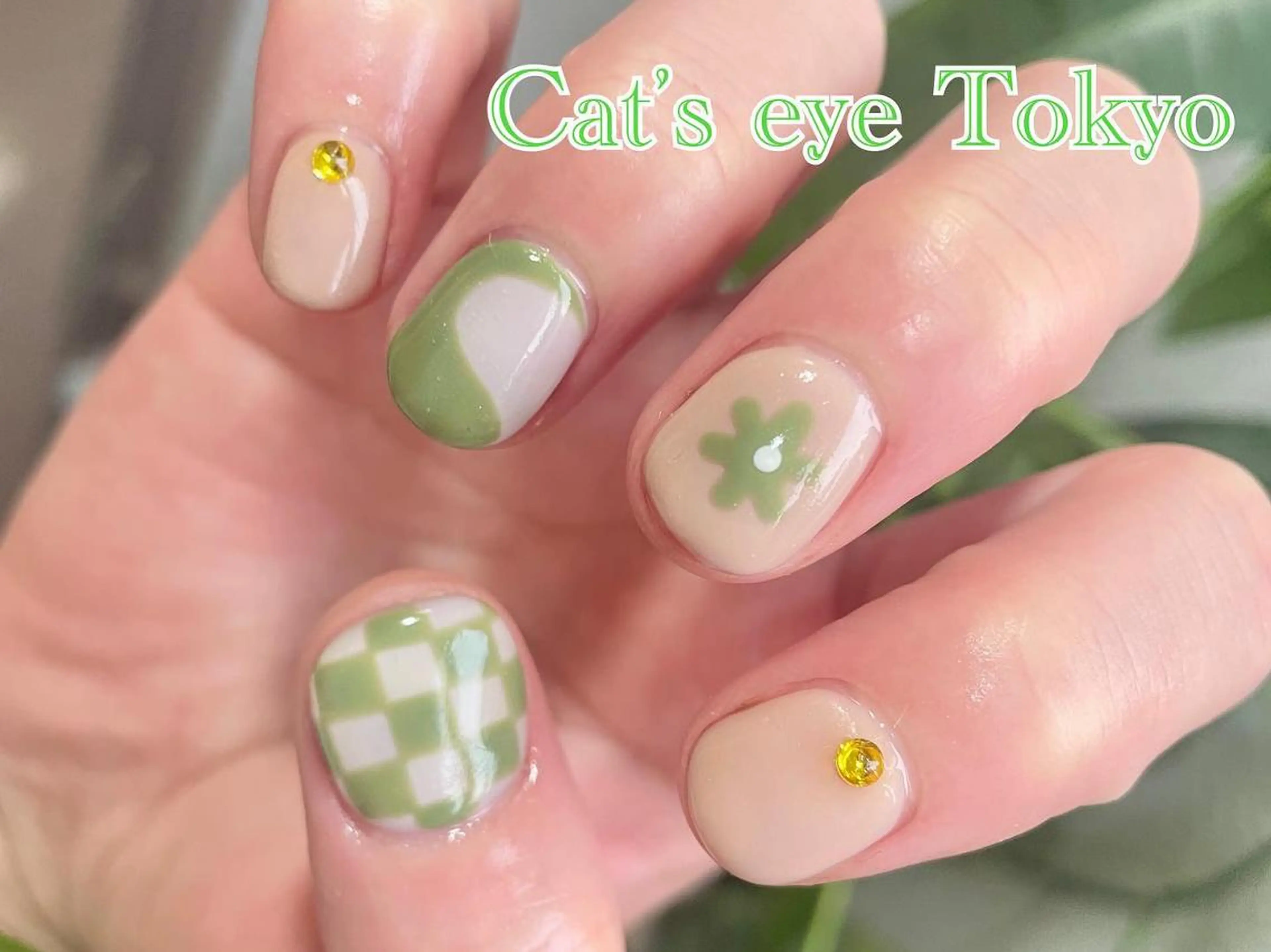 ネイル マツエク・マツパ アートネイル 持ち込み Cat's eye TOKYO 新宿店のネイルデザイン