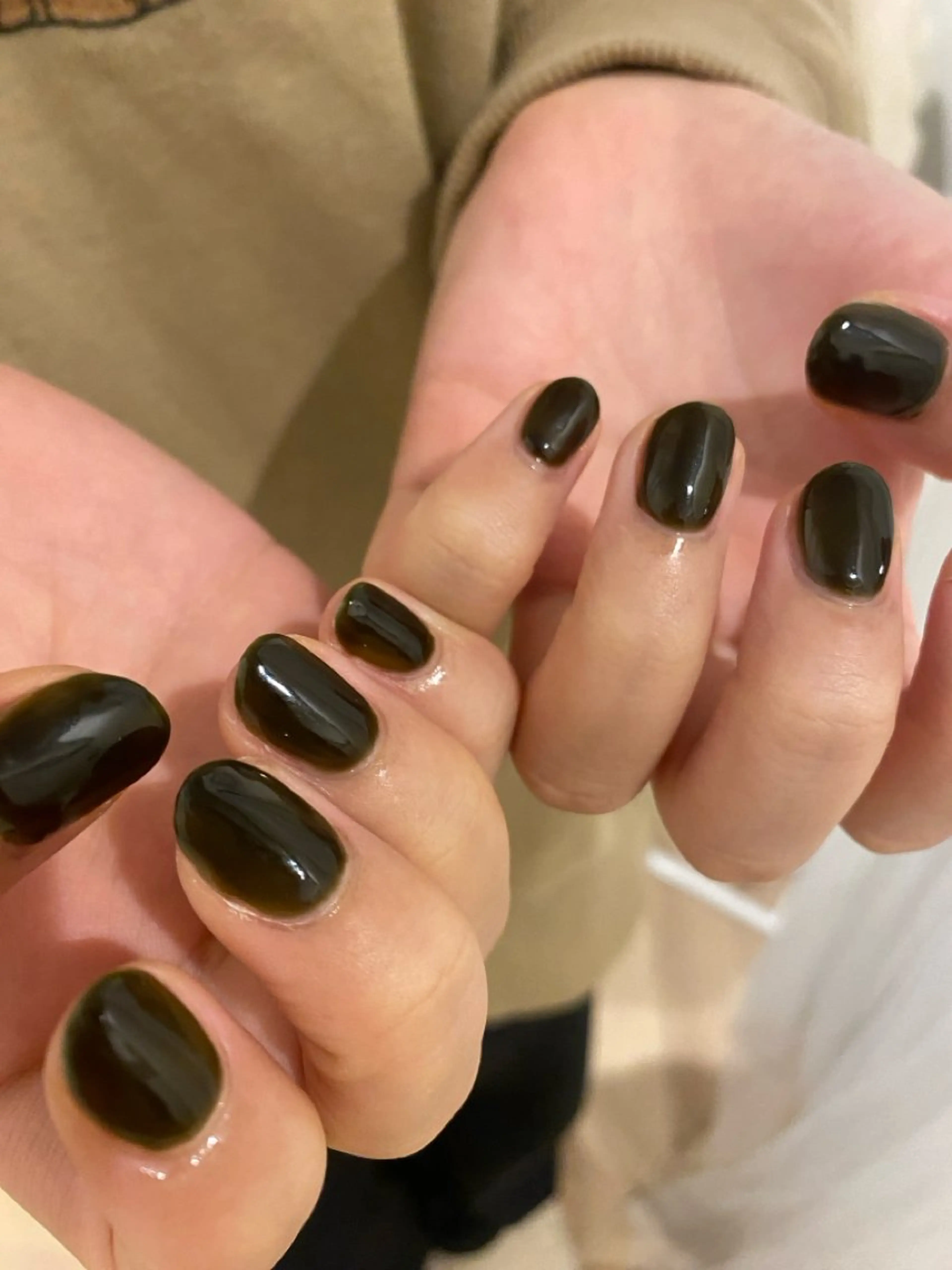 カラー ハンドネイル nalunail harukaのネイルデザイン