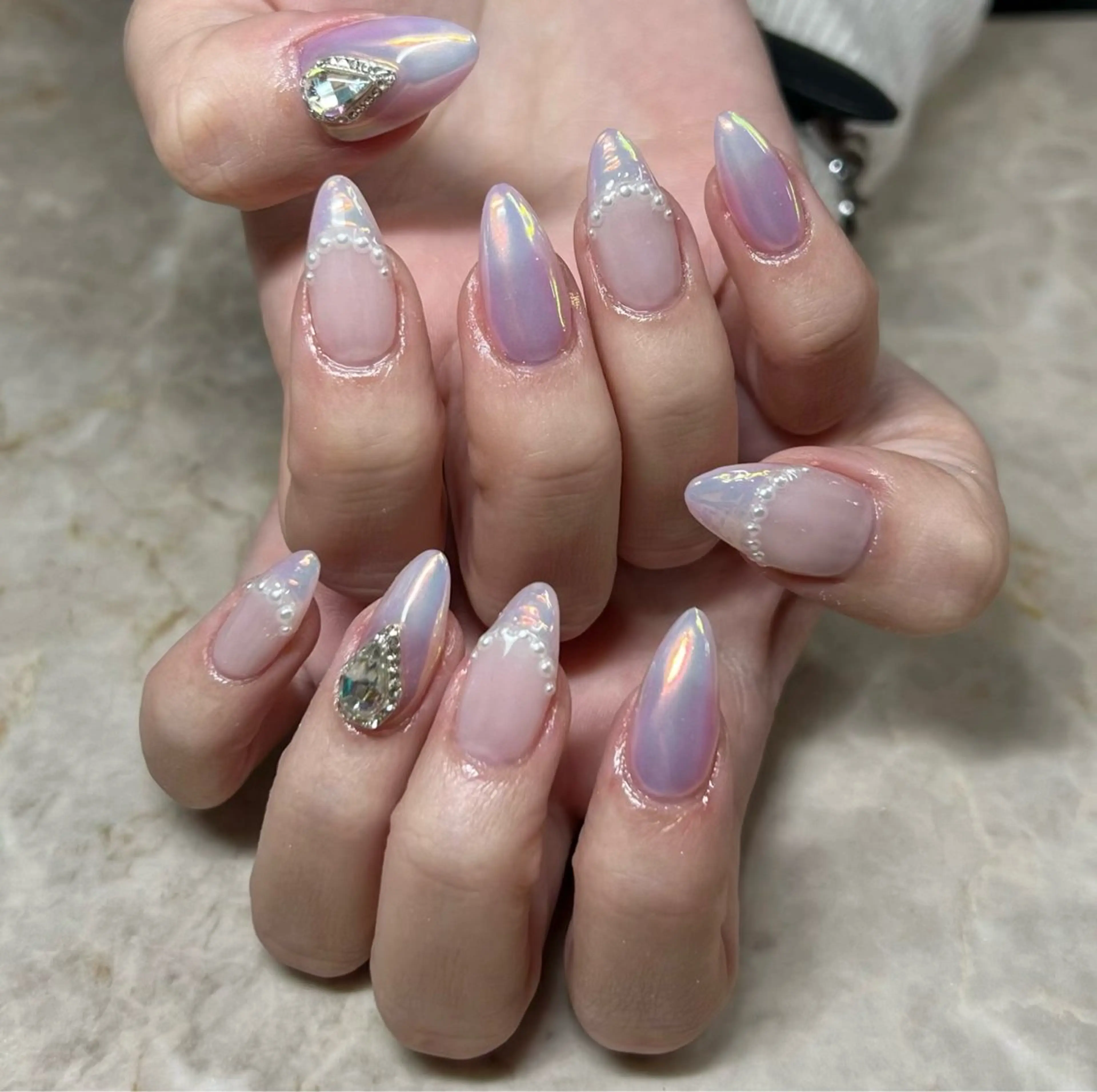 ネイル ハンドネイル 鶴田୨ৎmaison de NALIのネイルデザイン