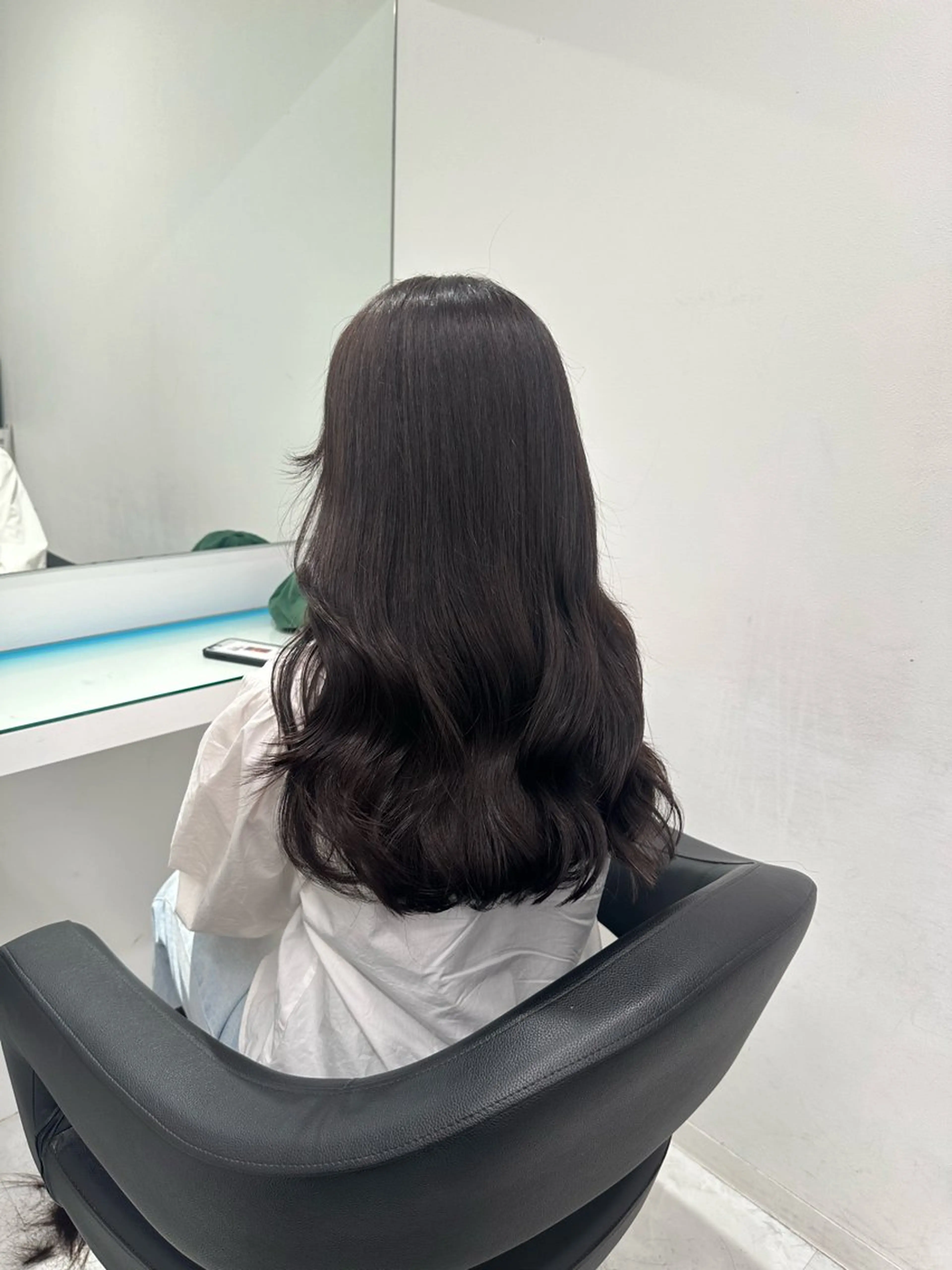 カラー マンツーマン/原宿/ 透明感カラー⭐️のヘアスタイル