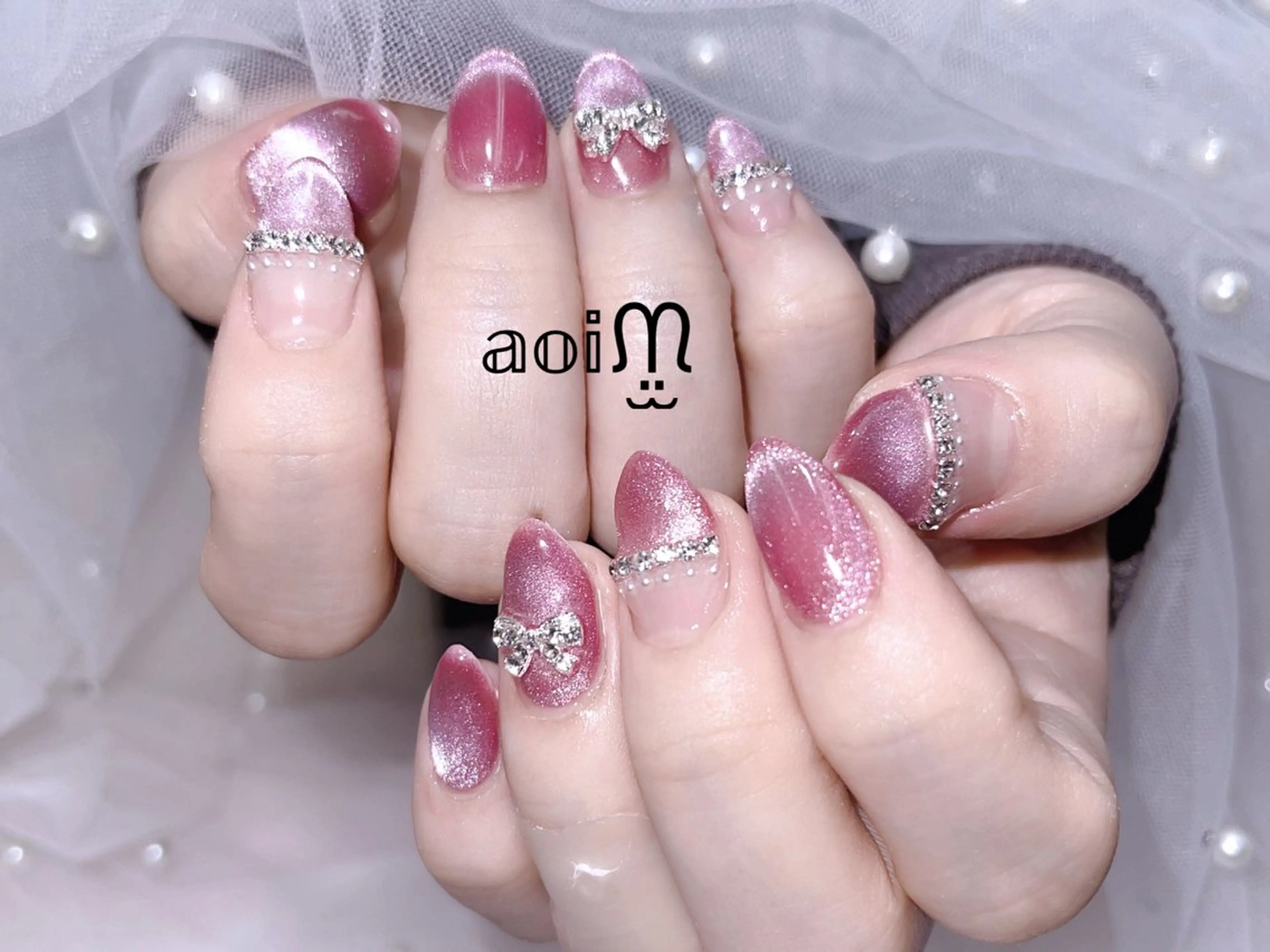 ネイル 葵うさぎ所属・葵うさぎ AIのネイルデザイン