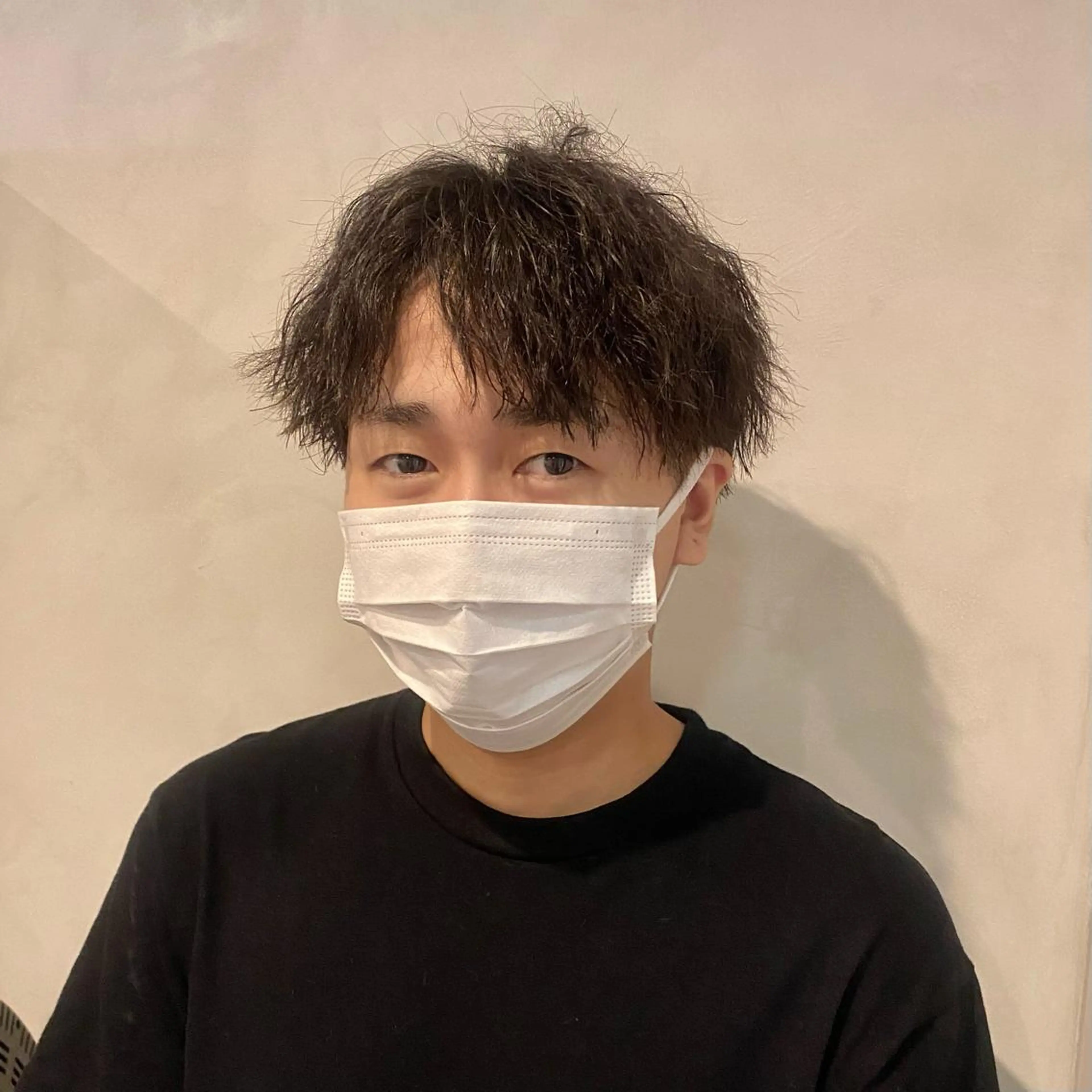 ショート メンズ カット Aust hair Stella新宿所属・Yuki☺︎パーマ レイヤーカットウルフのヘアスタイル