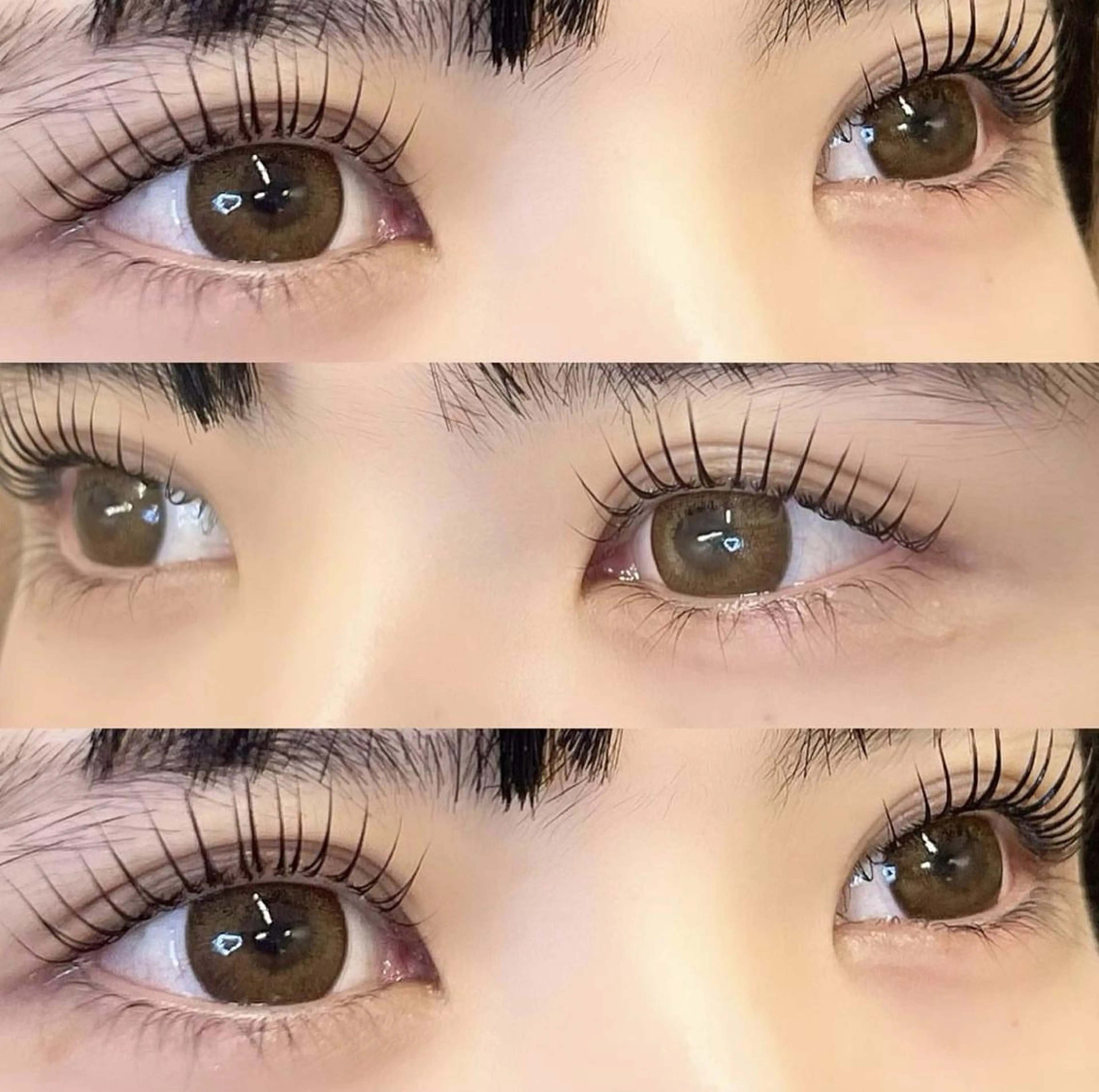 マツエク・マツパ 束感まつ毛 パリジェンヌラッシュリフト まつげパーマ マツパ 🪽fein.🪽 eye&nail💞のネイルデザイン