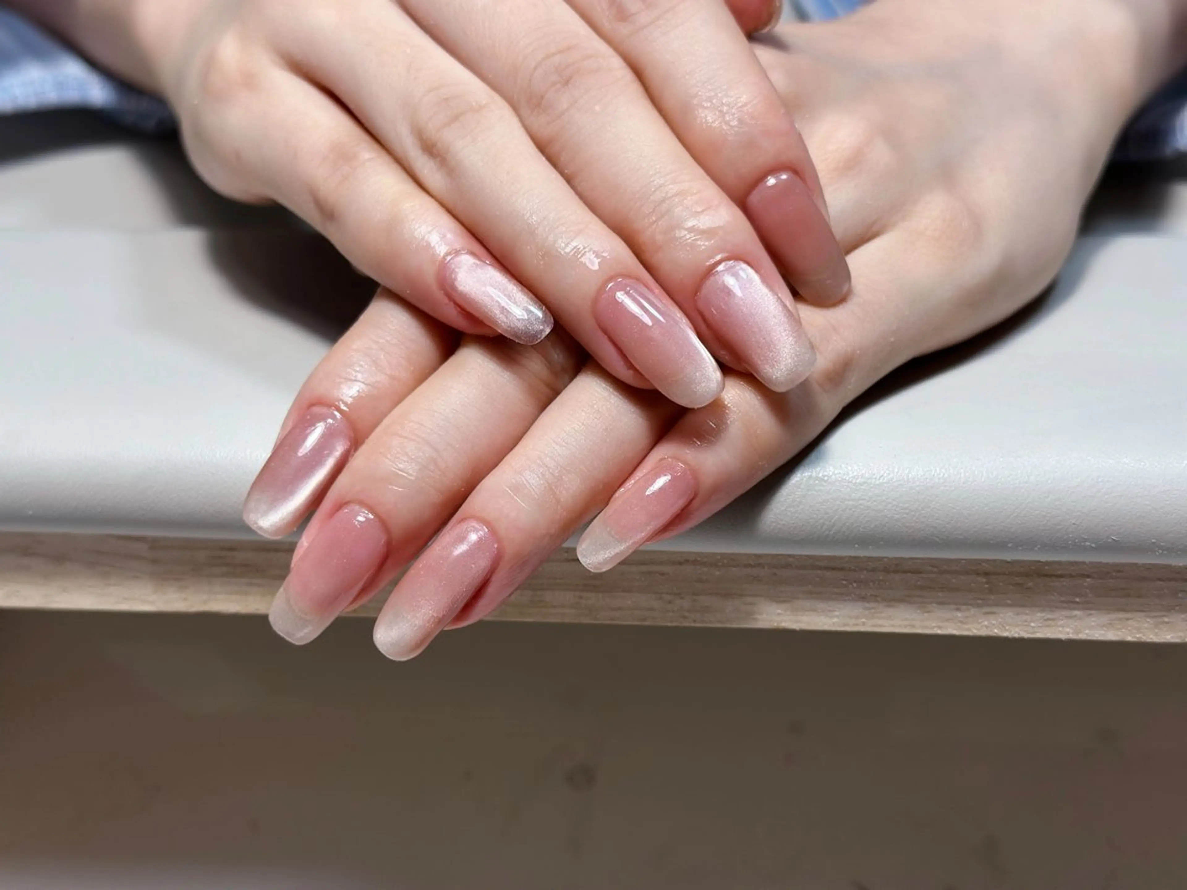 ネイル アートネイル ジェルネイル 持ち込み オフィスネイル シンプルネイル 🍳Le mode co co 🍪のネイルデザイン