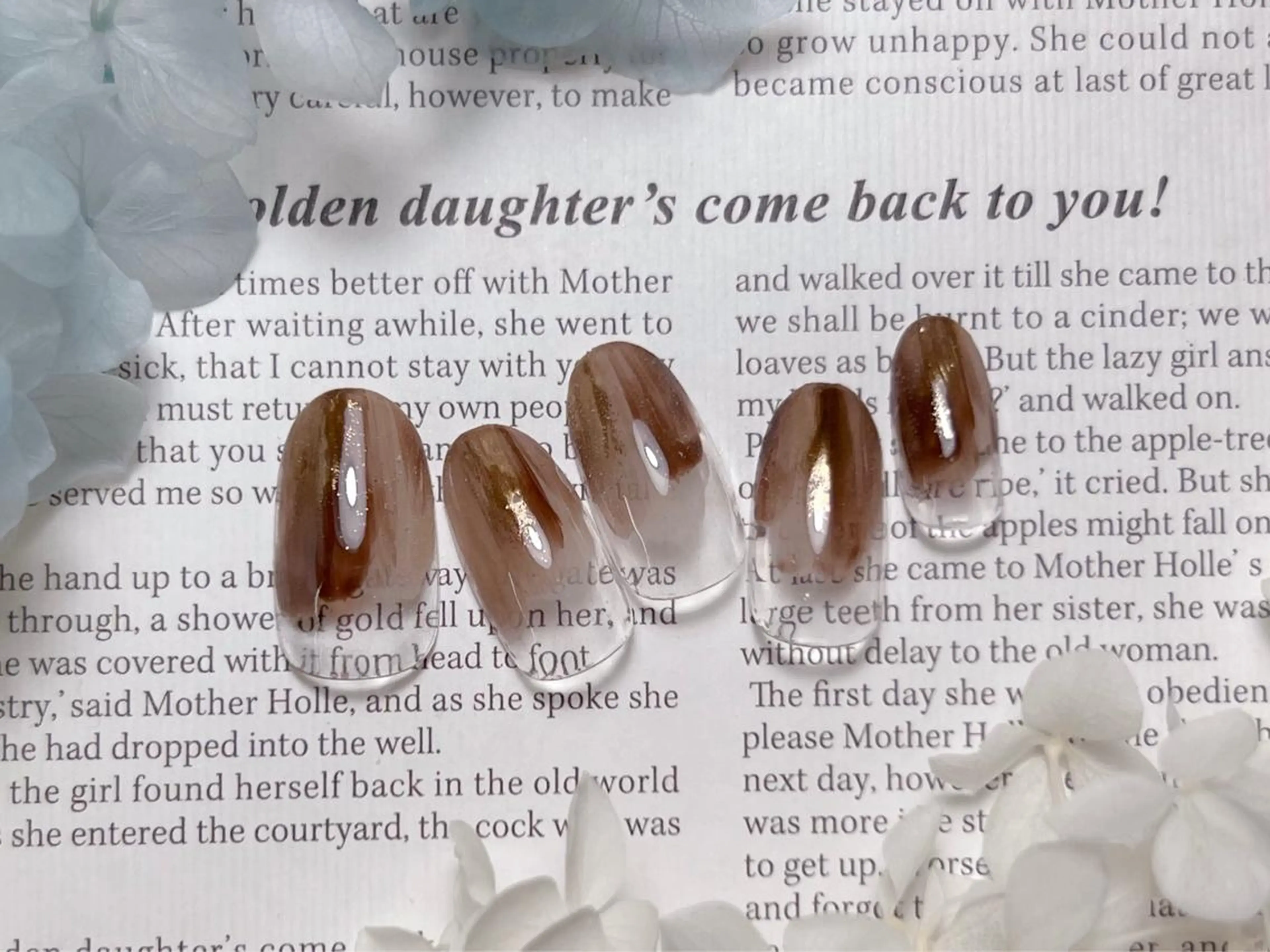 ネイル ハンドネイル ネイルPetit Ribbonのネイルデザイン