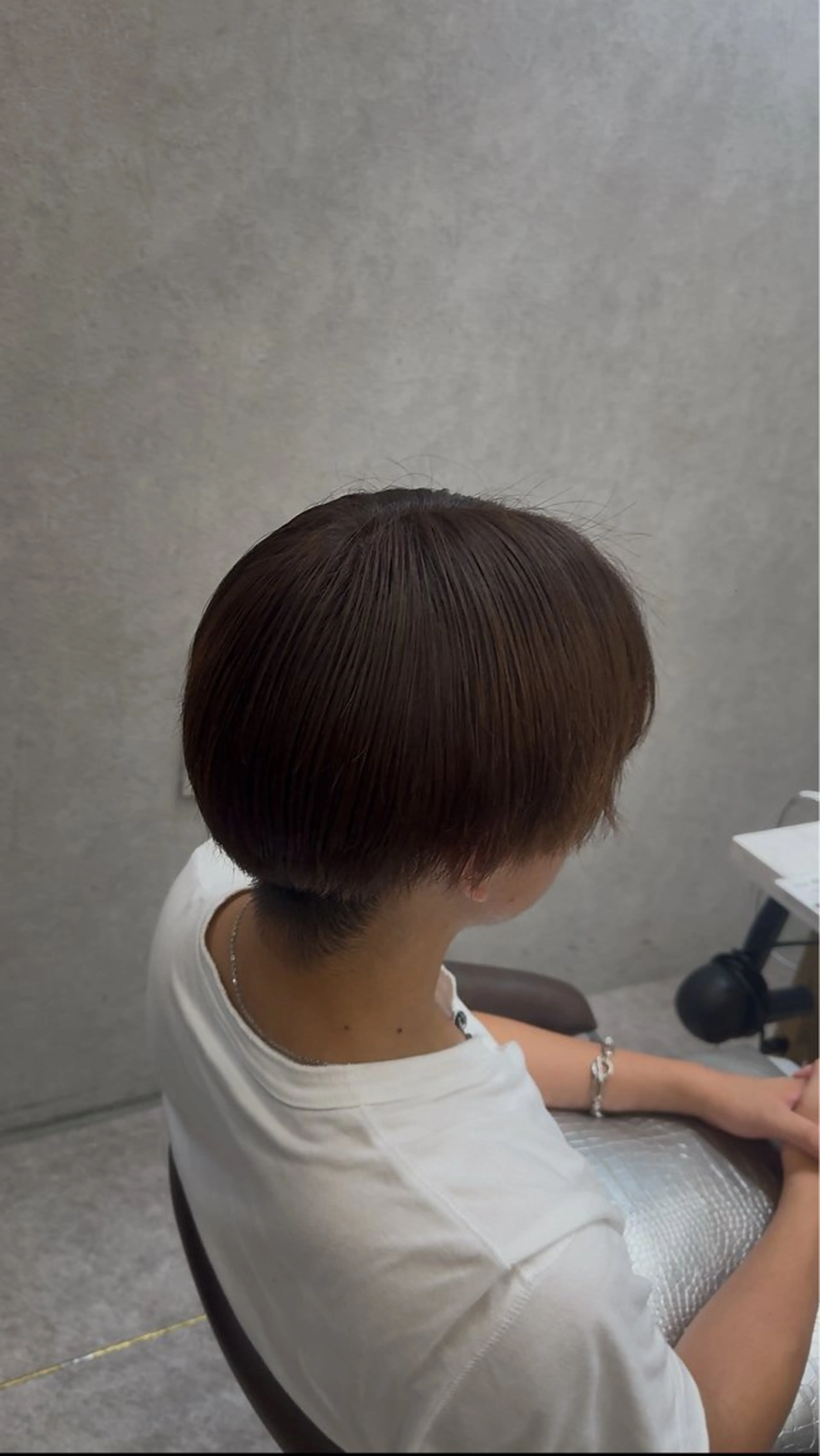 メンズ ヘアカラー トリートメント Nanami/透明感 カラー/グレージュのヘアスタイル