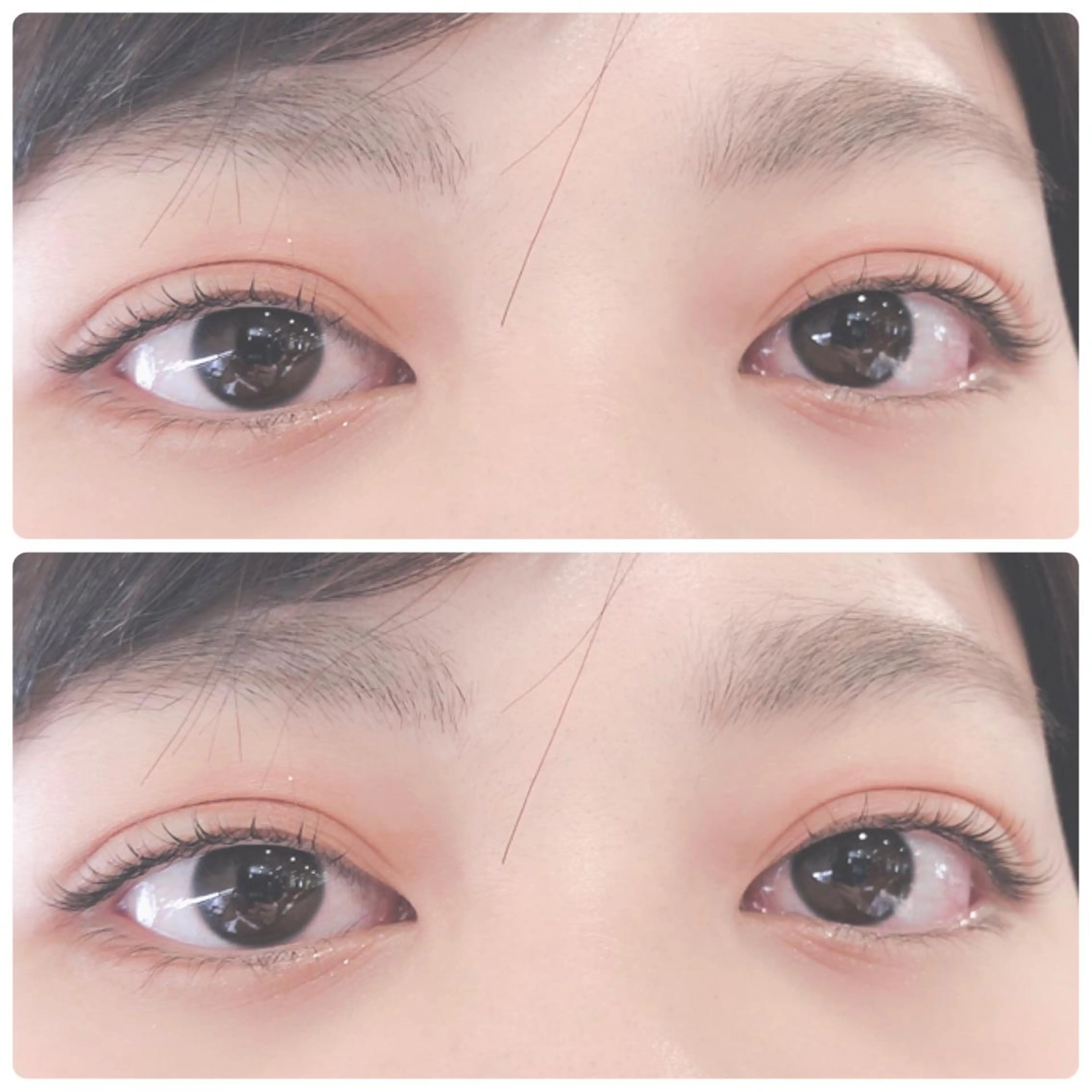 マツエク・マツパ Cカール Dカール 一重×まつ毛パーマ Favori 二宮のマツエク・マツパデザイン