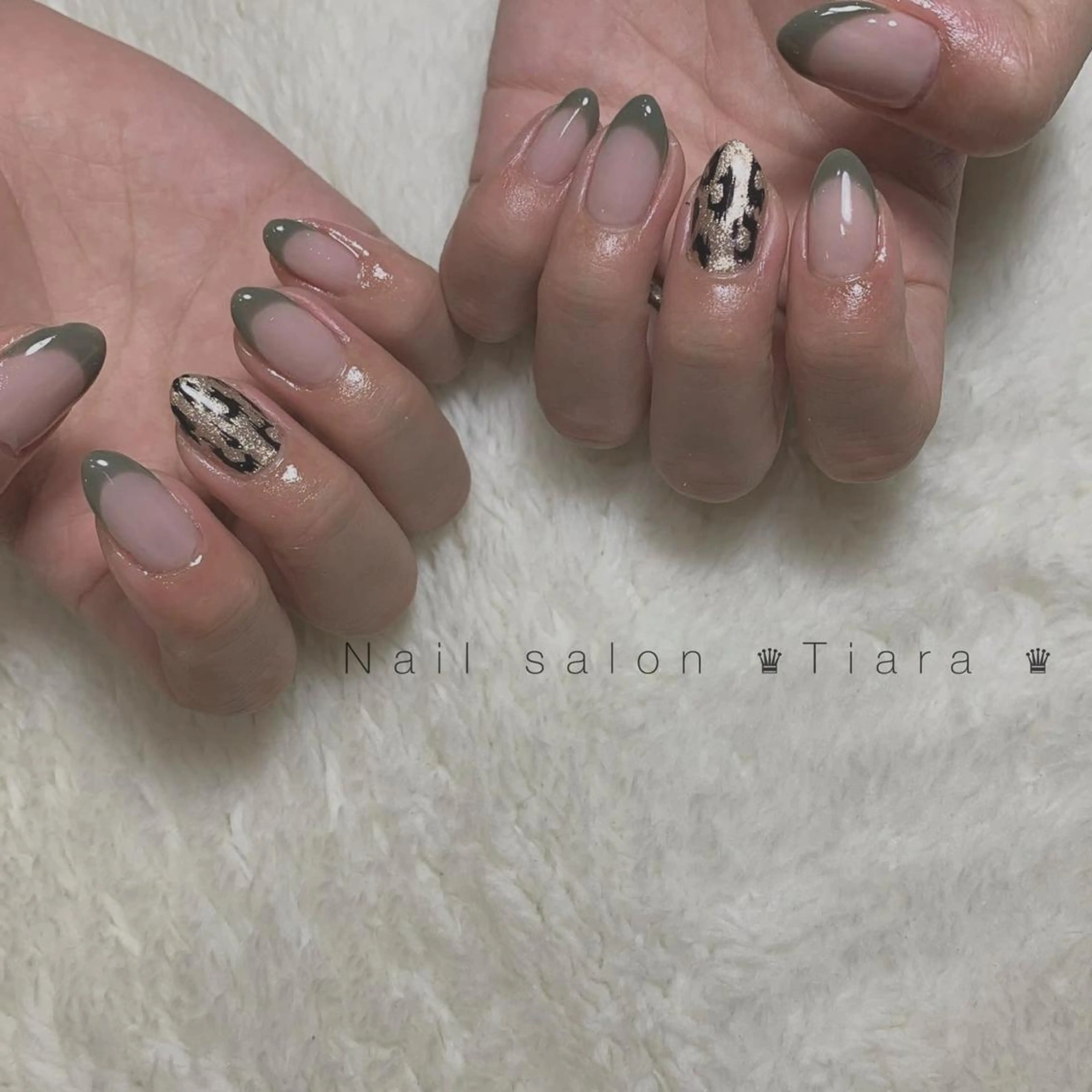 ネイル ハンドネイル Tiara♛ティアラ 山口くるみのネイルデザイン