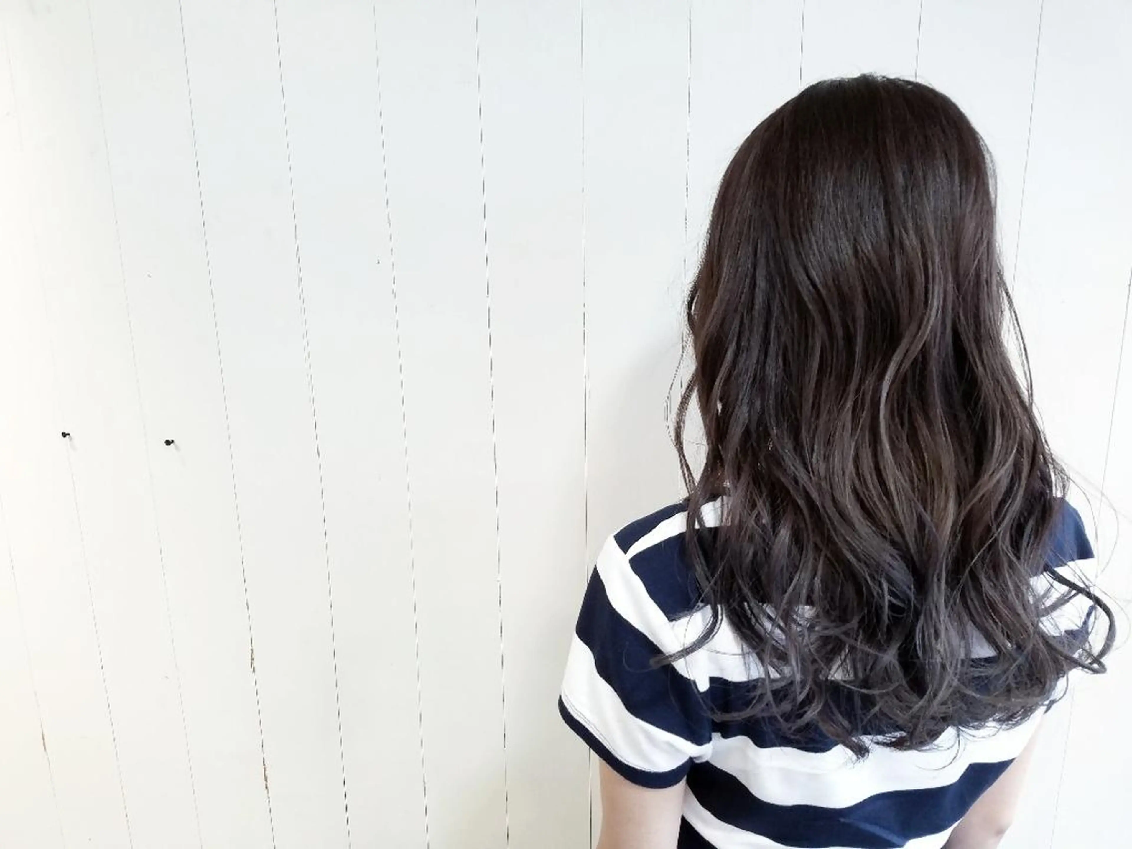 ロング カラー グレージュ imai /カット/パーマのヘアスタイル