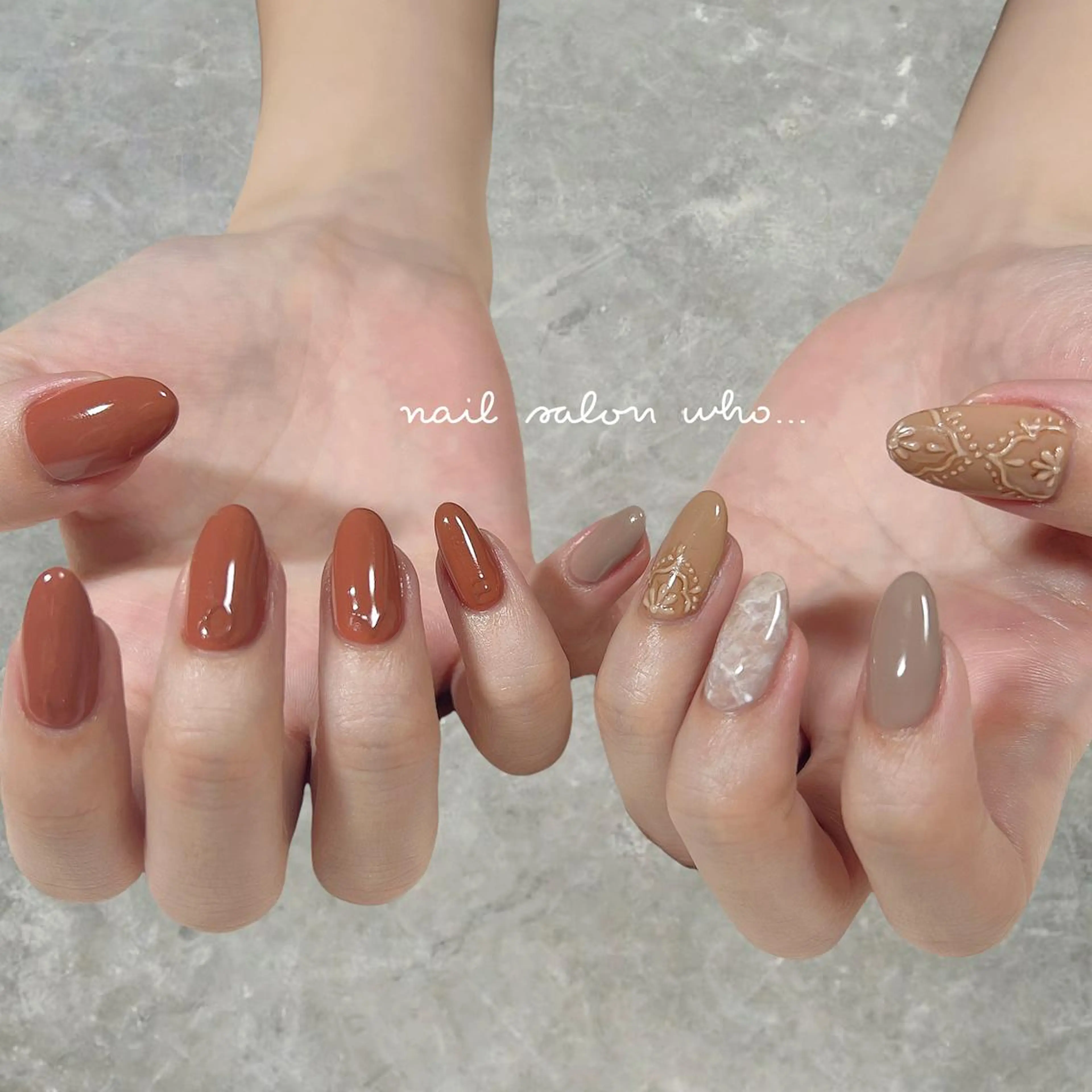 ネイル ハンドネイル NailSalon who...所属・n. fumikoのネイルデザイン