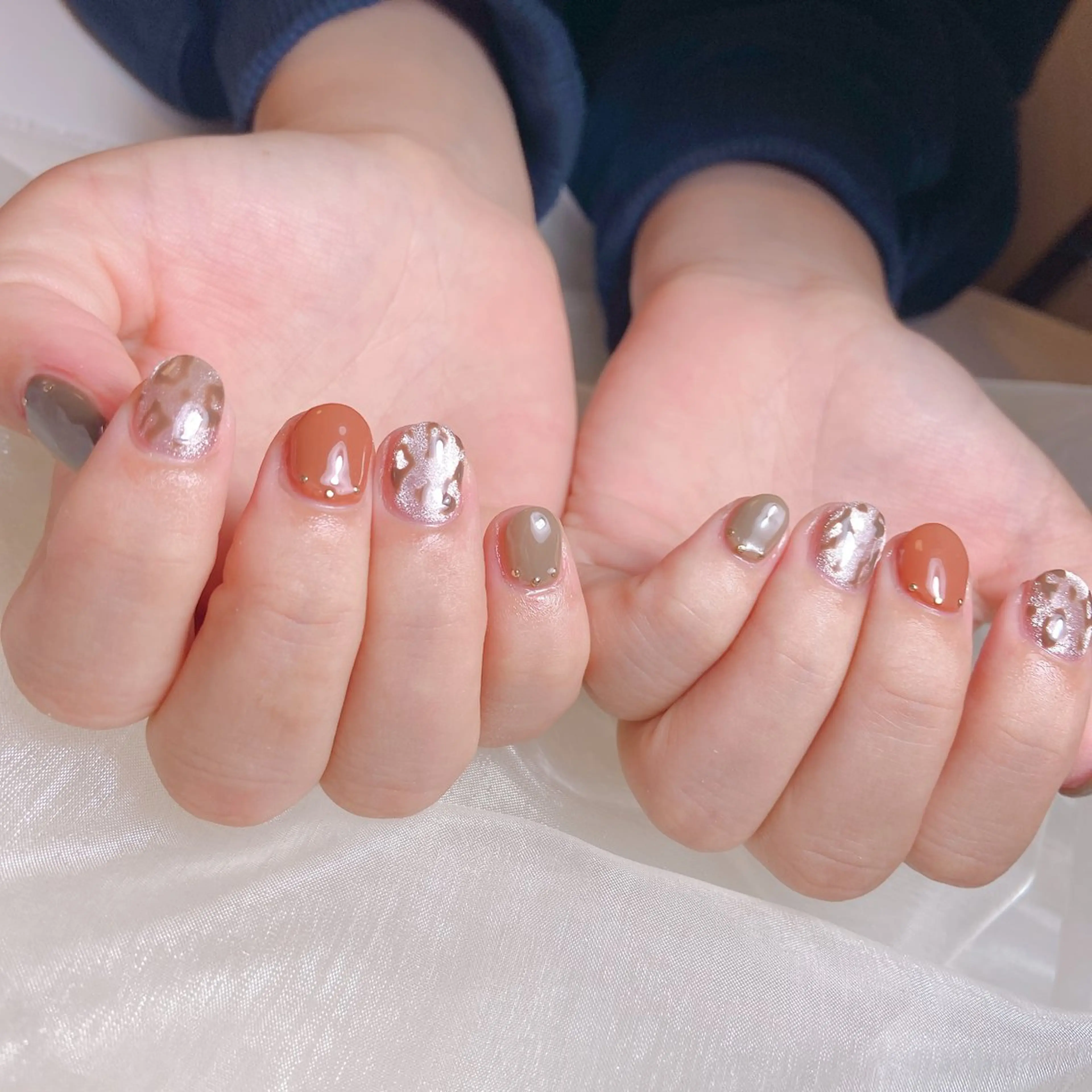 ネイル ニュアンスネイル ハンドネイル nailsalon REJOICEのネイルデザイン