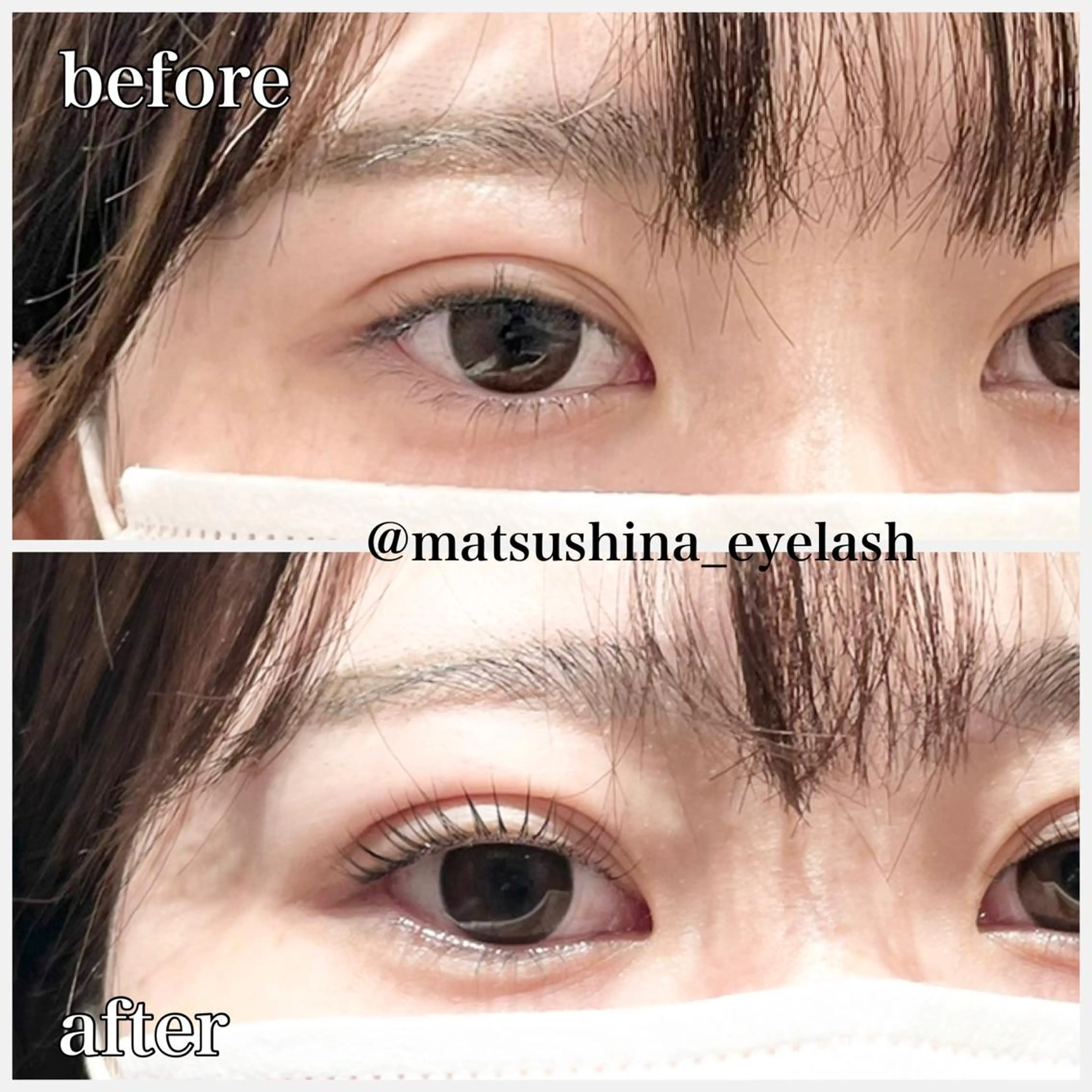 マツエク・マツパ マツパ GO　TODAY SHAiRE SALON 名古屋パルコ店所属・matsuhashi shinaのマツエク・マツパデザイン