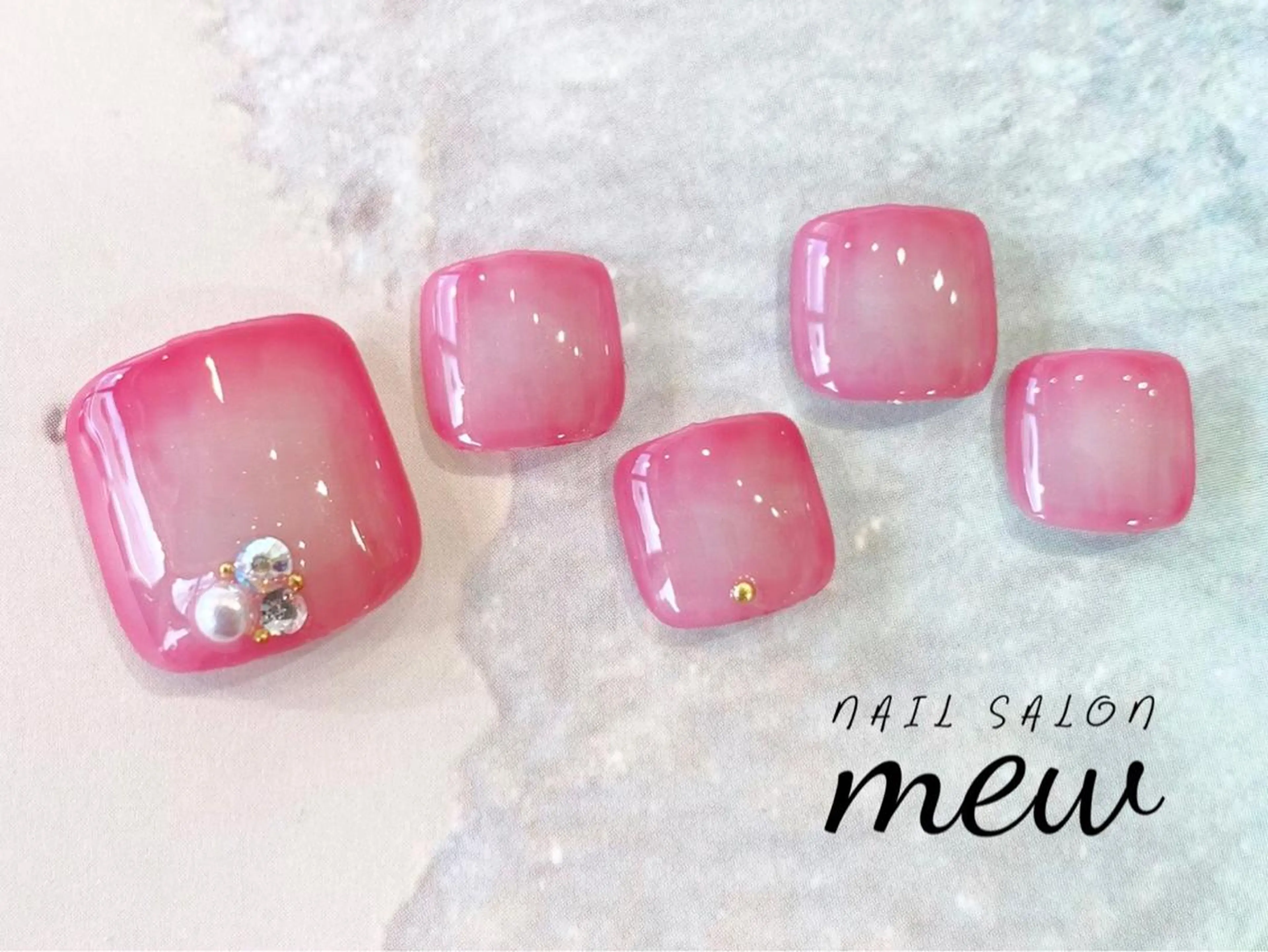 ネイル フットネイル Nail salon mewのネイルデザイン