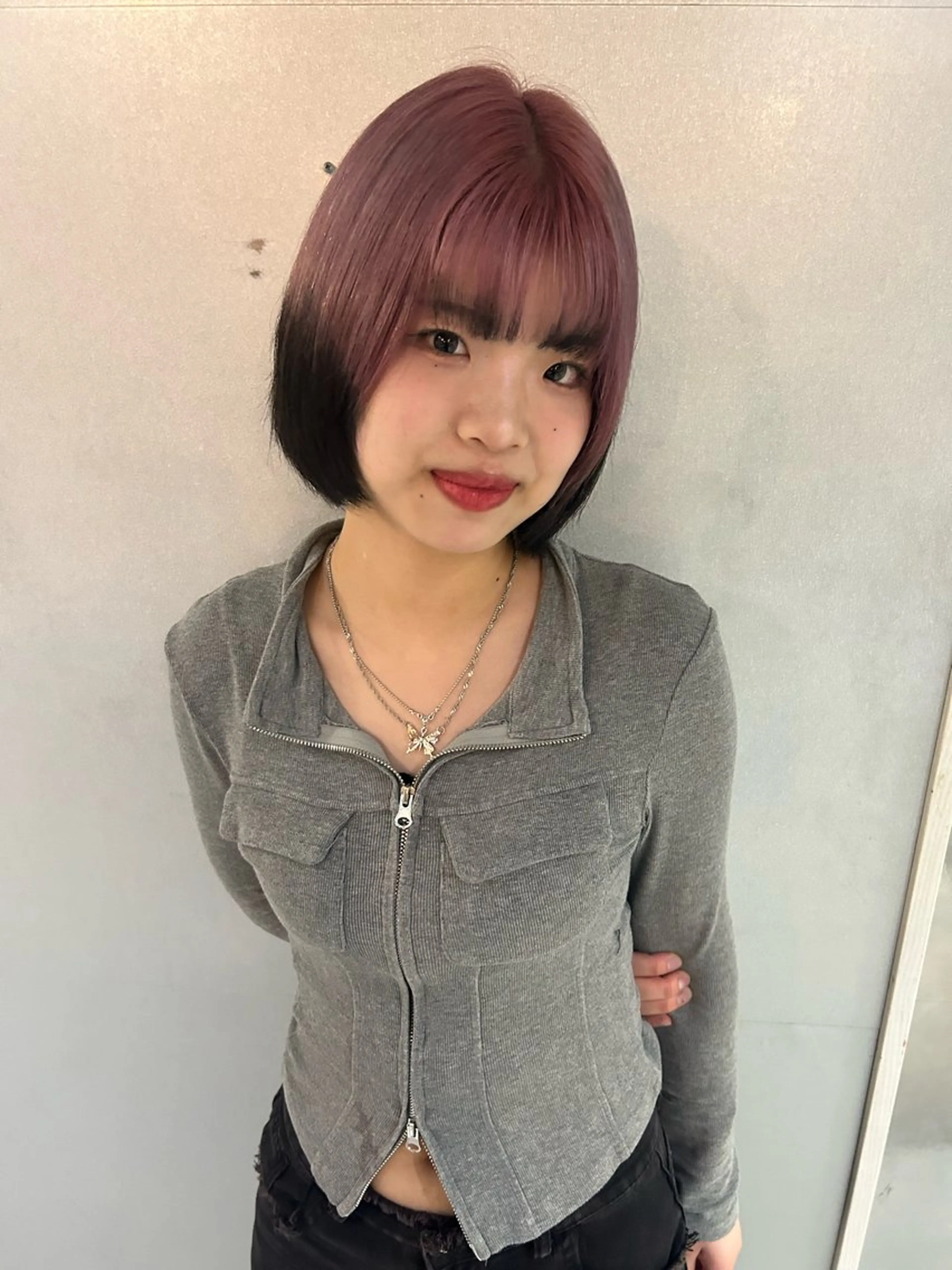 ショート カラー デザインカラー ヘアカラー レイヤーカット/ハイ トーンカラー/きらのヘアスタイル