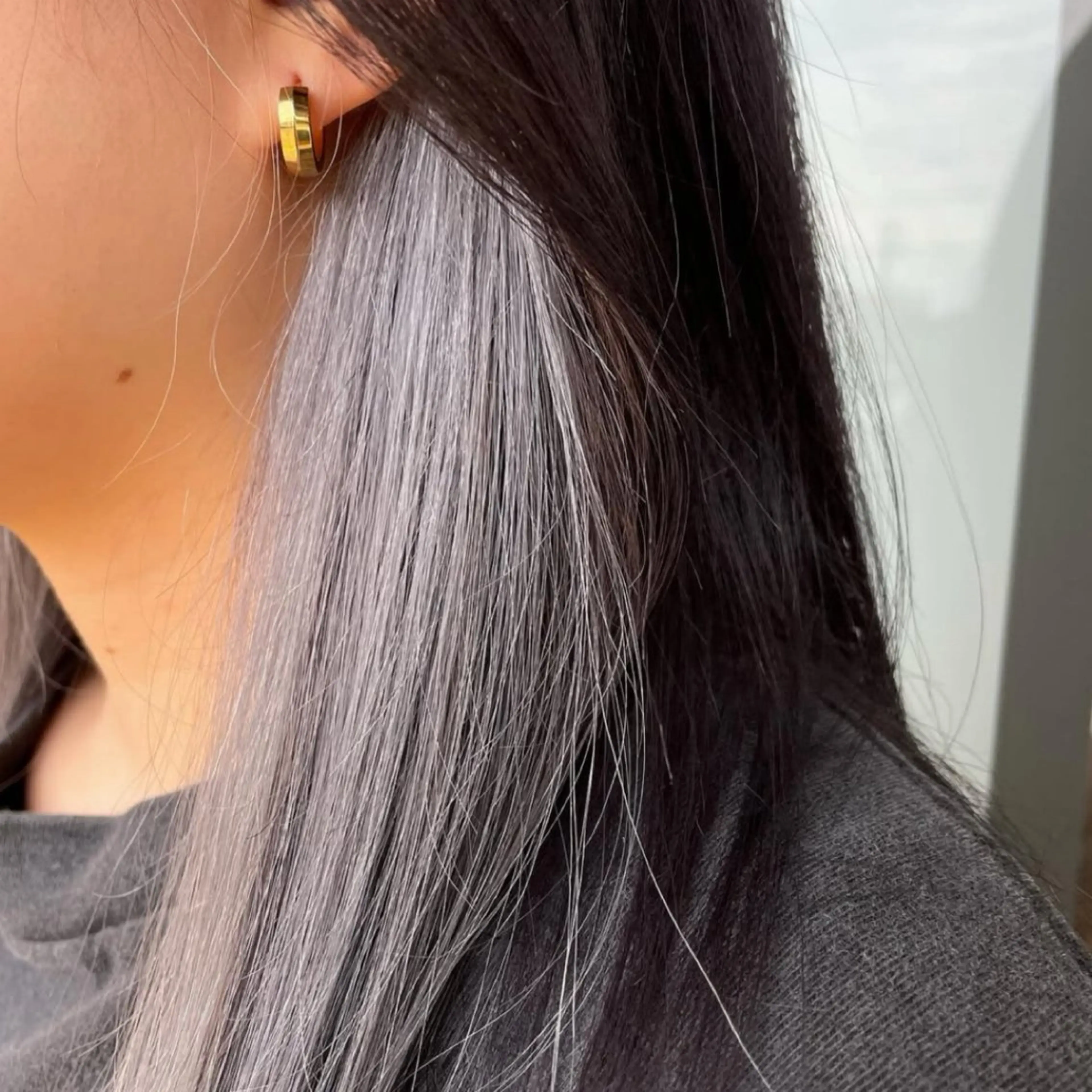 ロング カラー ブリーチ インナーカラー パープルカラー Maison maman所属・🐻メゾンマモン KOKOROのヘアスタイル