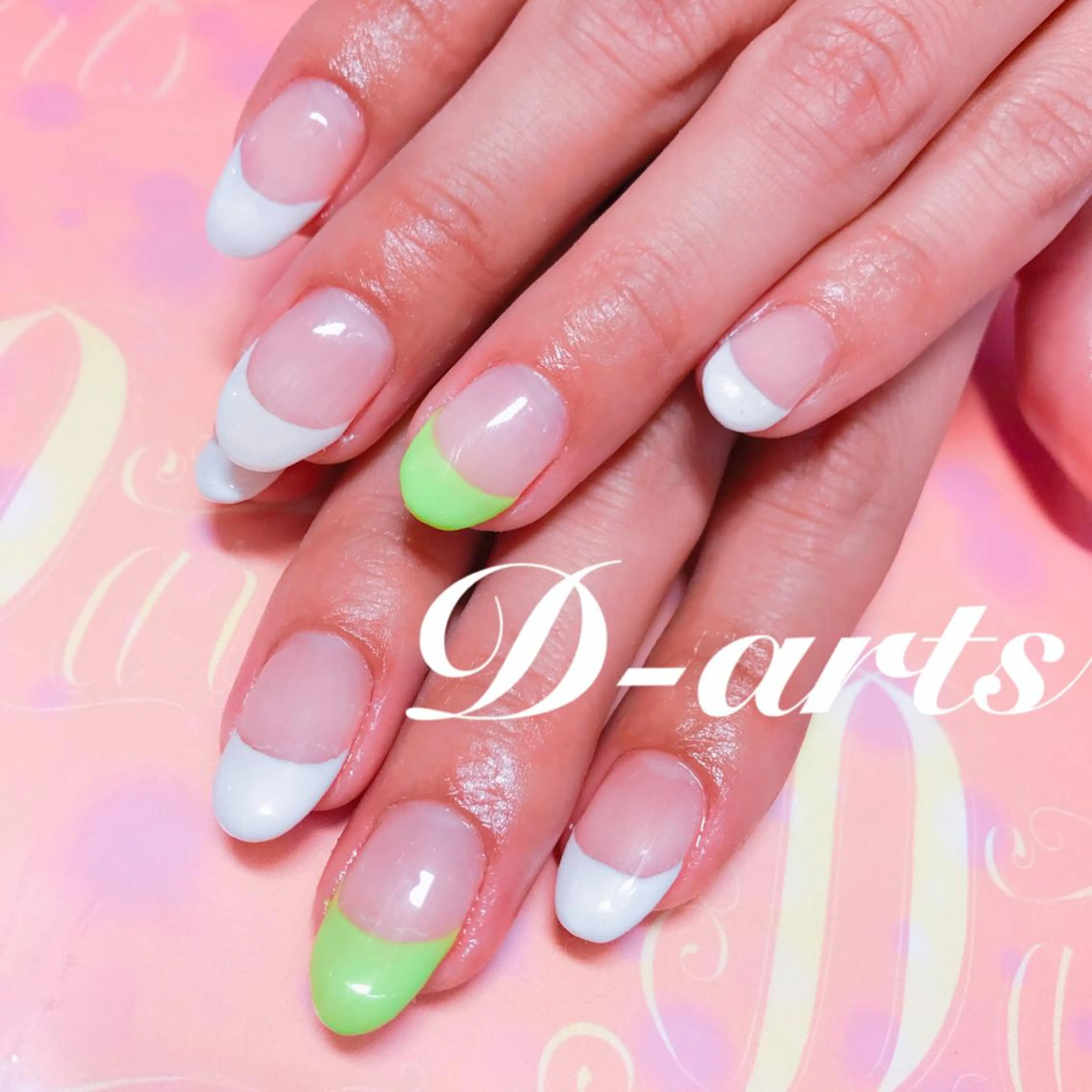 ネイル フレンチネイル S&S 村田小百合のネイルデザイン