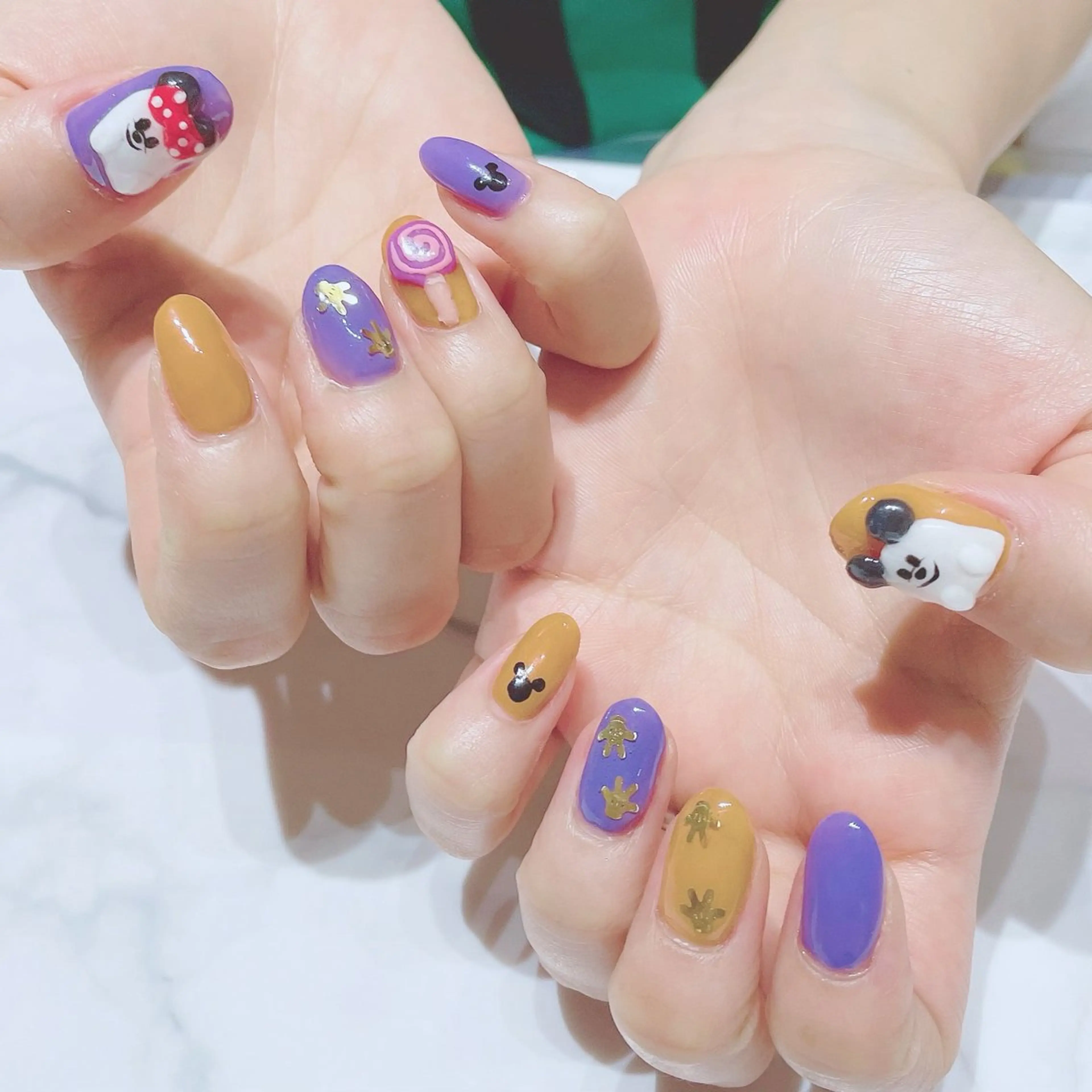 ネイル 持ち込み ネイルサロン Belleのネイルデザイン