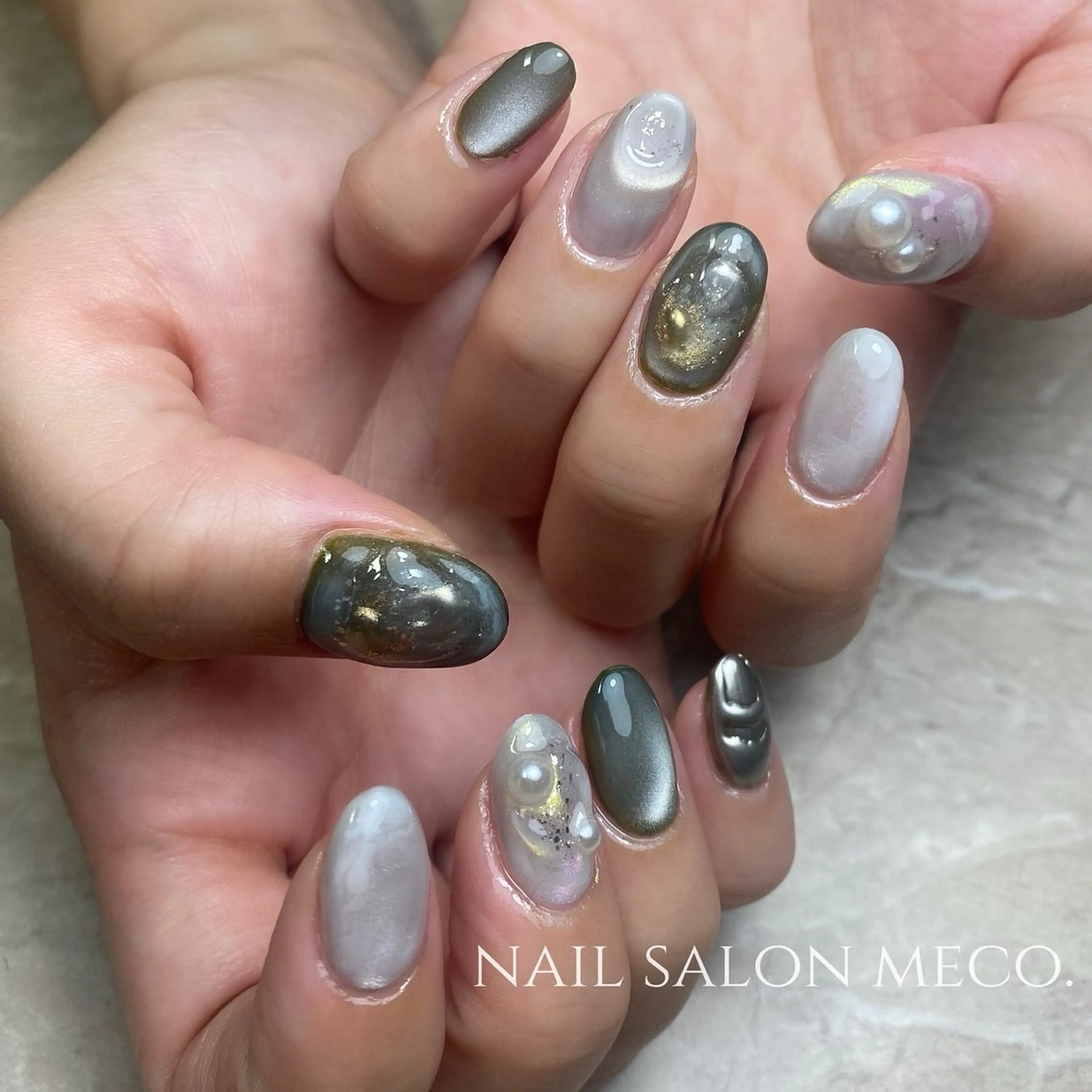 ネイル ハンドネイル nailsalon mecoのネイルデザイン