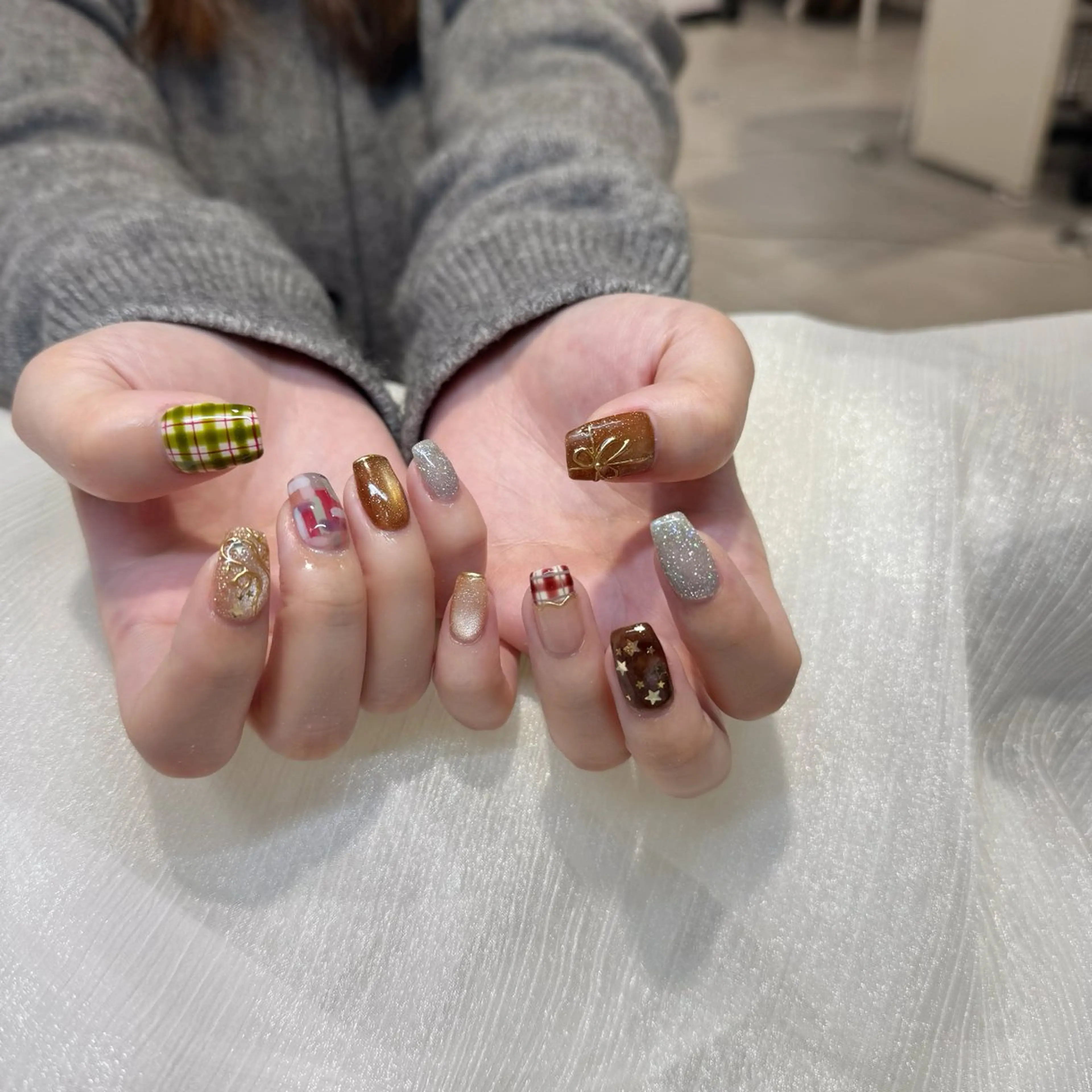 ネイル ハンドネイル 新井 ひなののネイルデザイン