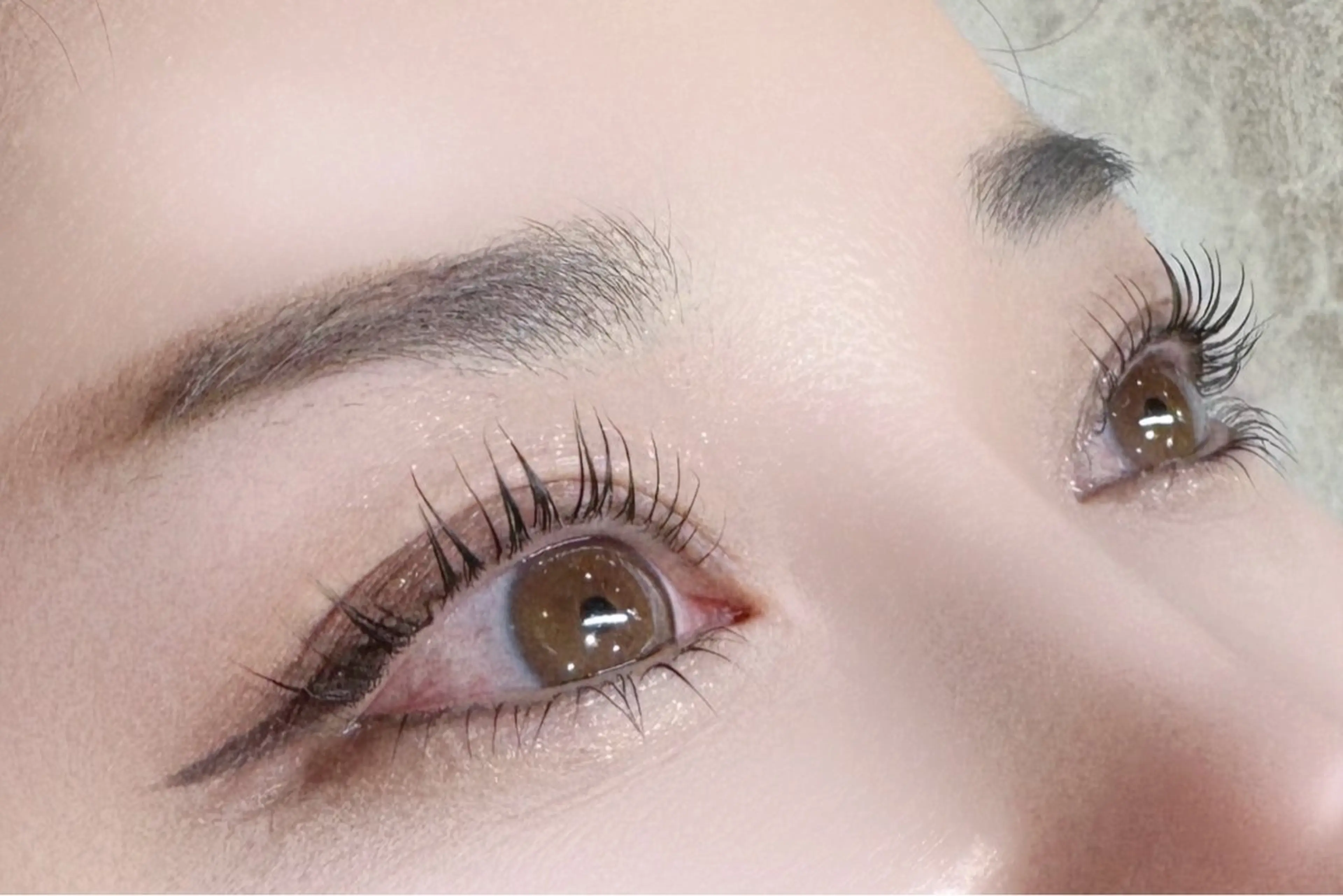 マツエク・マツパ 下まつげエクステ 一重×まつ毛パーマ brow bar tokyo所属・brow bar tokyo【乃木坂】の眉毛・アイブロウイメージ