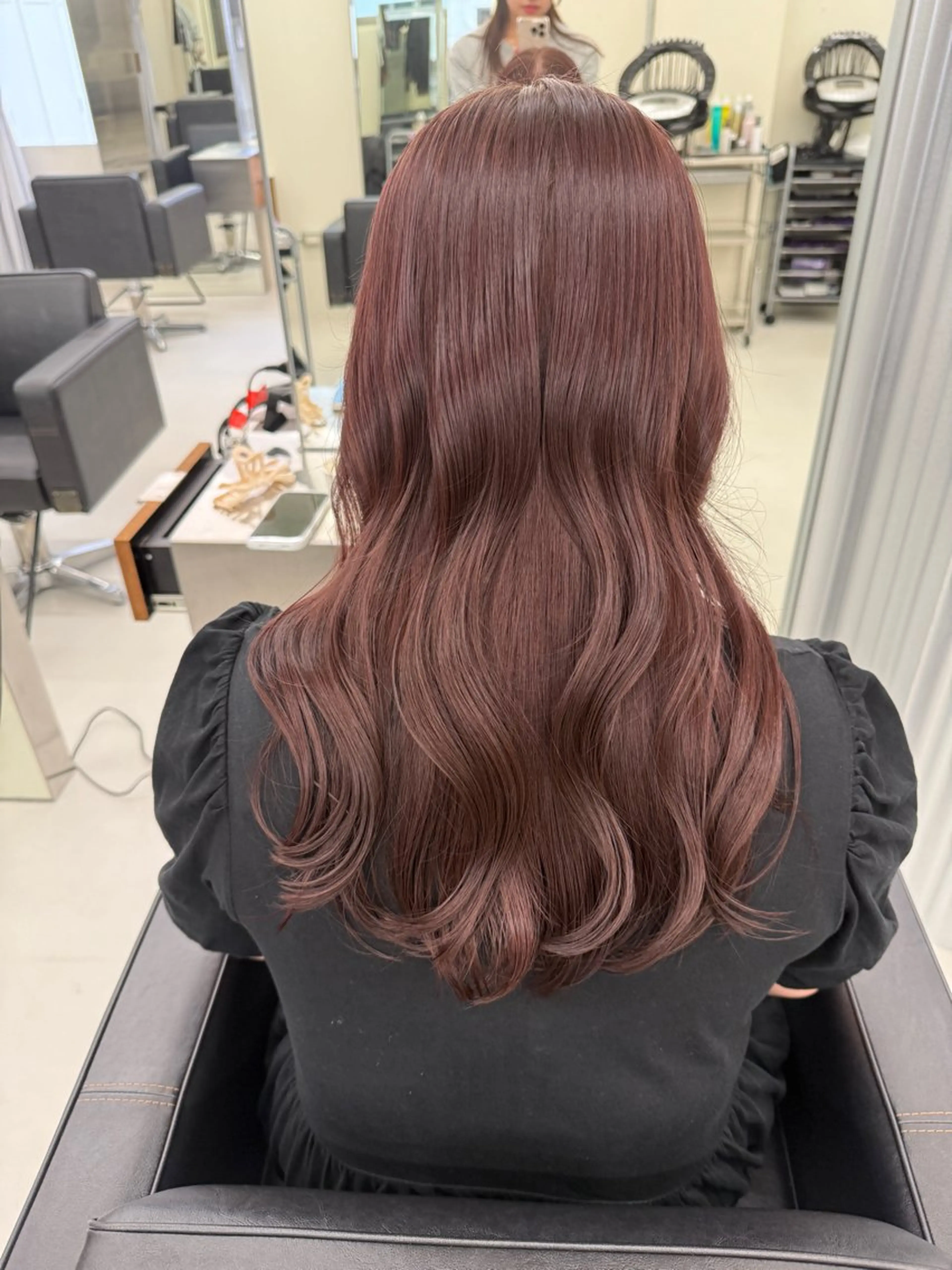 ロング カラー カット ヘアカラー 表参道/ 透明感 colorのヘアスタイル