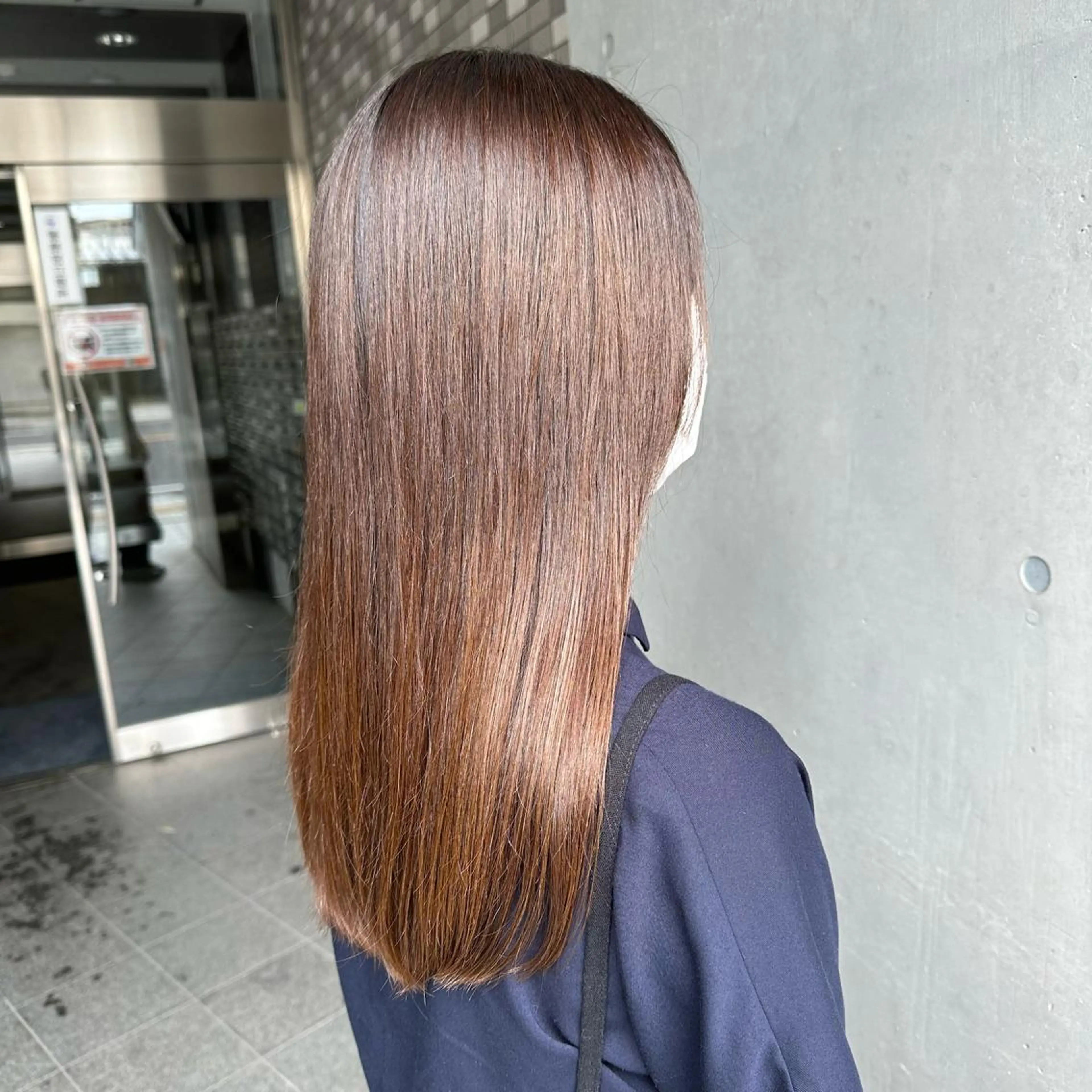ロング カラー ベージュカラー カット ヘアカラー 縮毛矯正 Glanzhair 🫧‪菊池柊真🫧のヘアスタイル