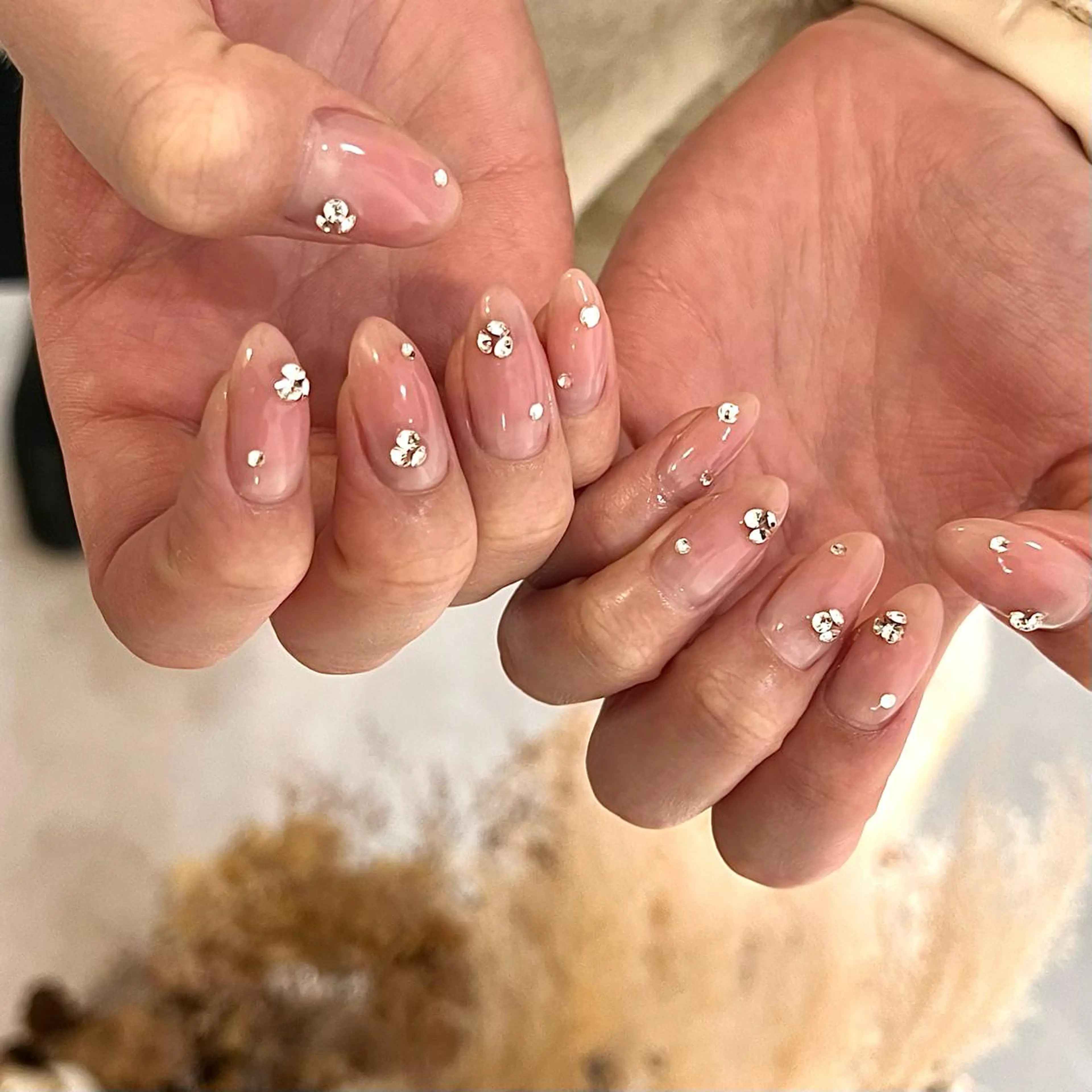 セミロング ネイル マツエク・マツパ ハンドネイル REVIA_nail maiのネイルデザイン