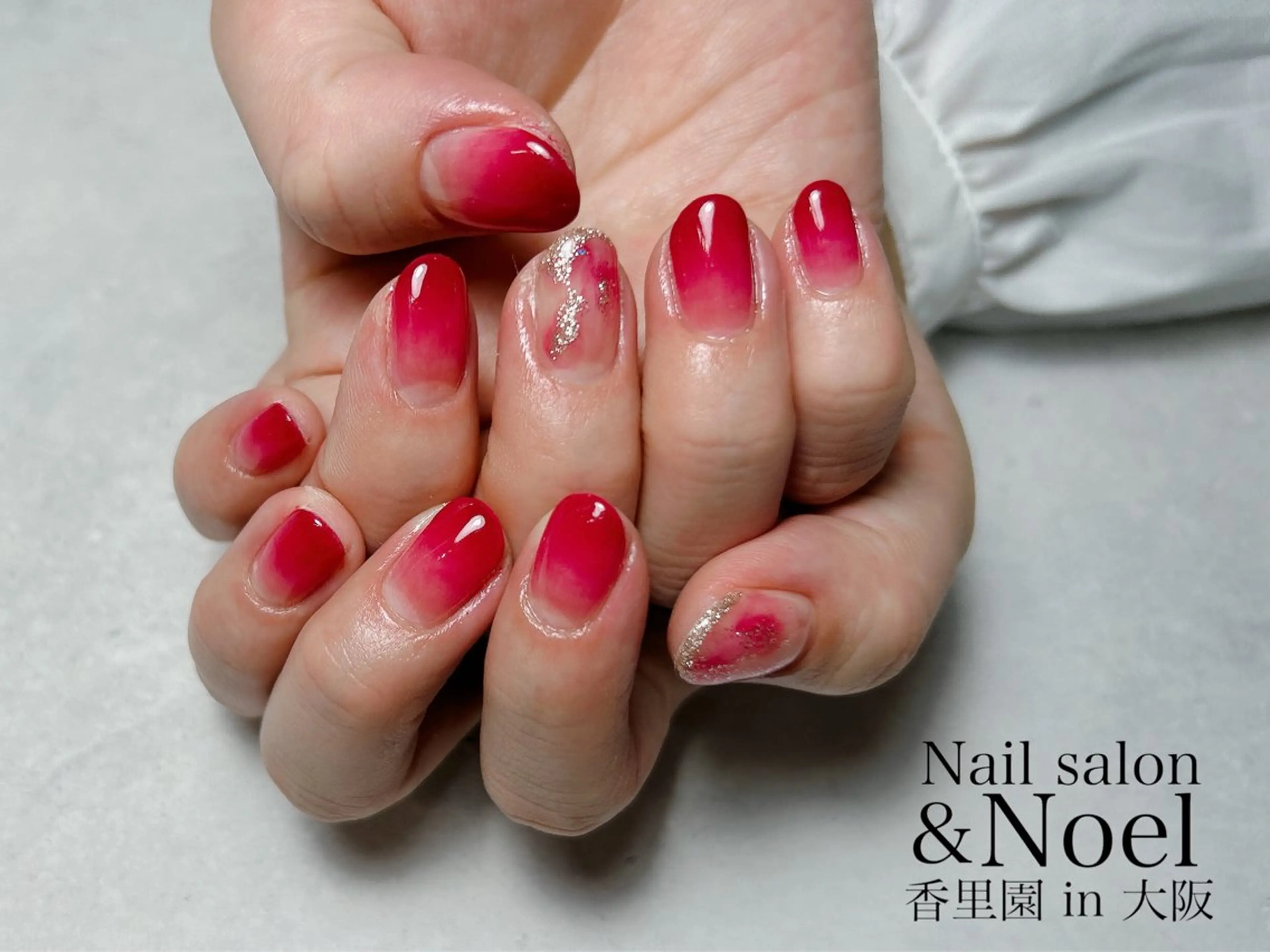 ネイル ハンドネイル Nailsalon  &Noel所属・もも 🍑のネイルデザイン