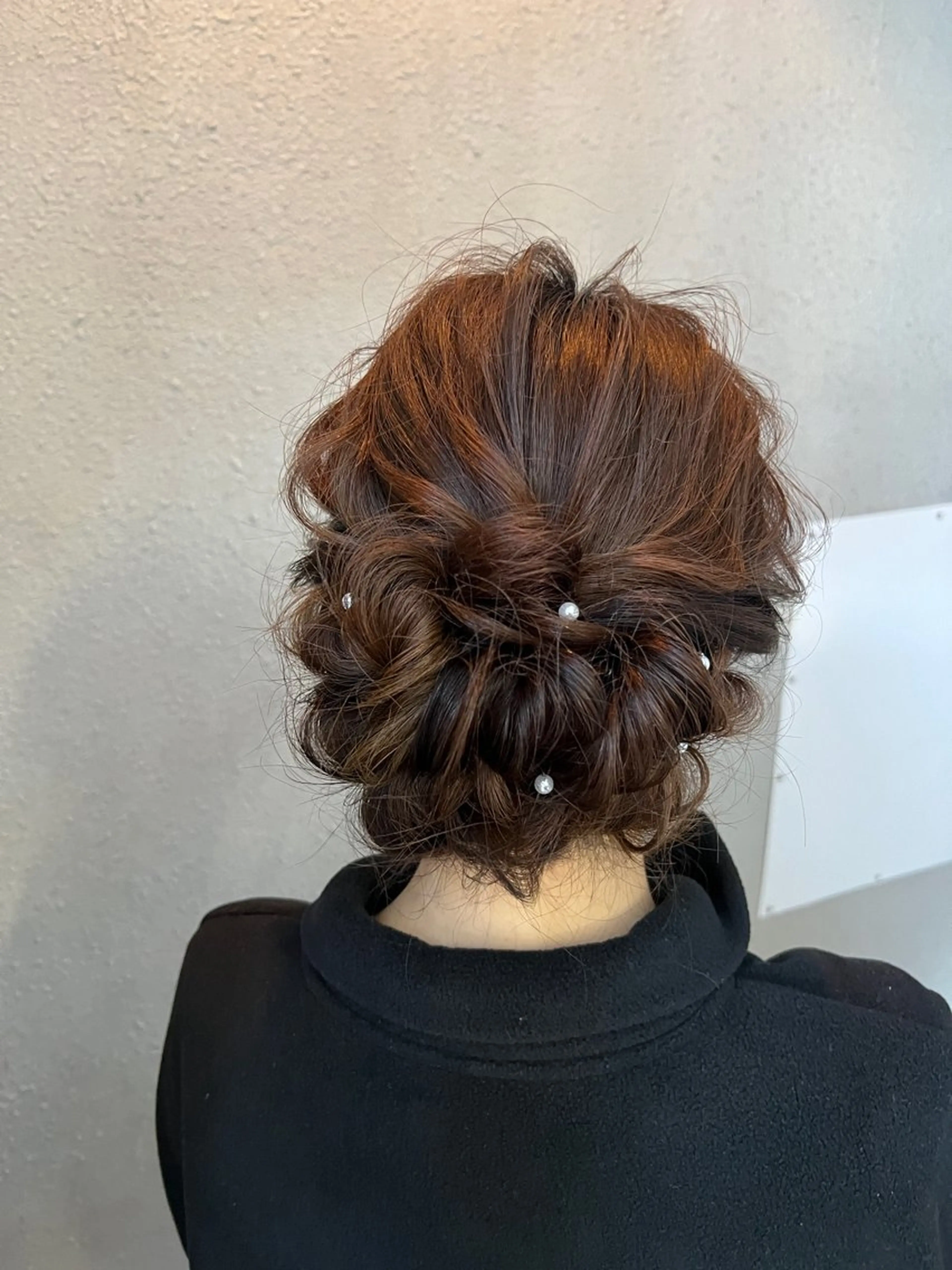 ロング ヘアアレンジ 結婚式・ブライダル 山室 敬義のヘアスタイル