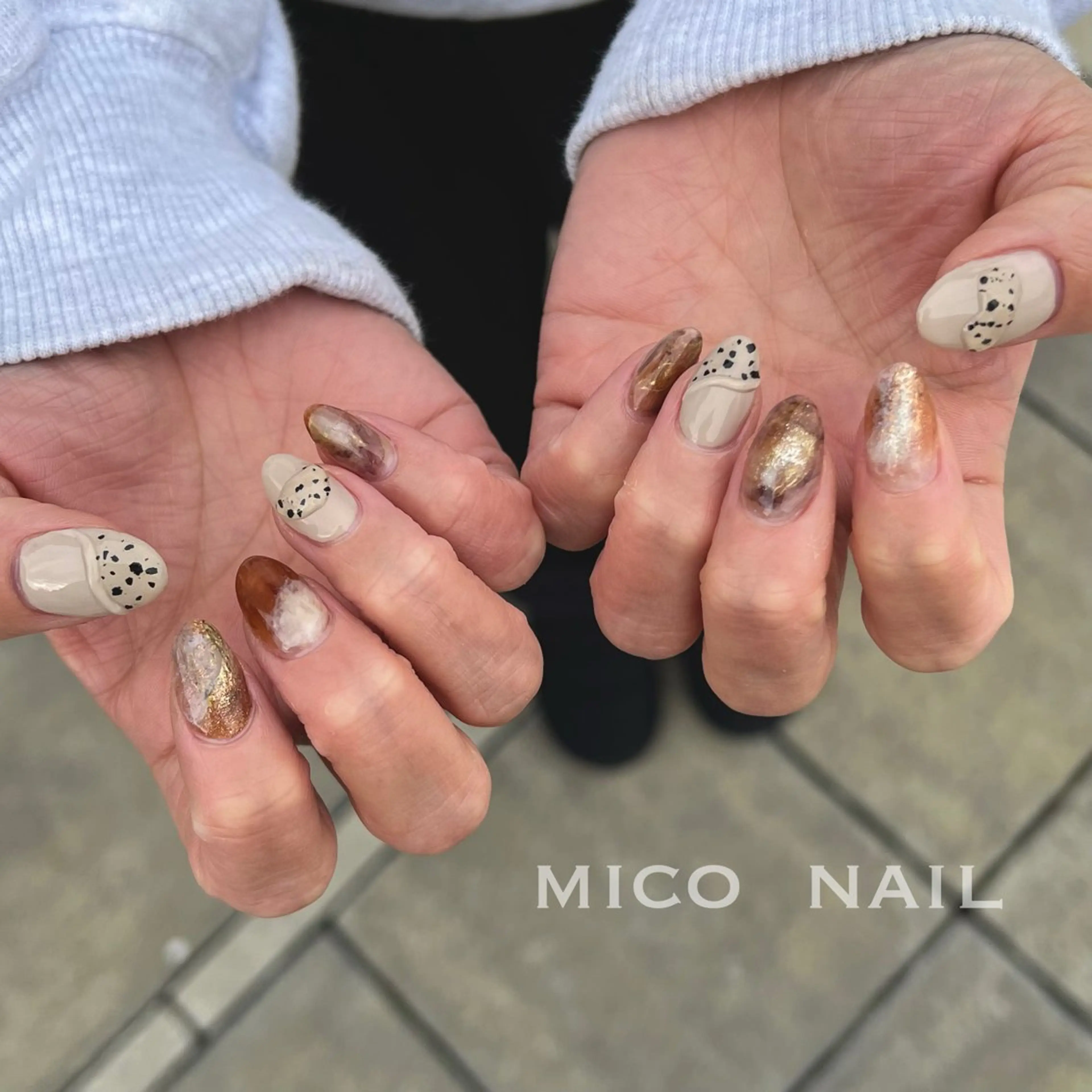 ネイル ハンドネイル mico nailのネイルデザイン