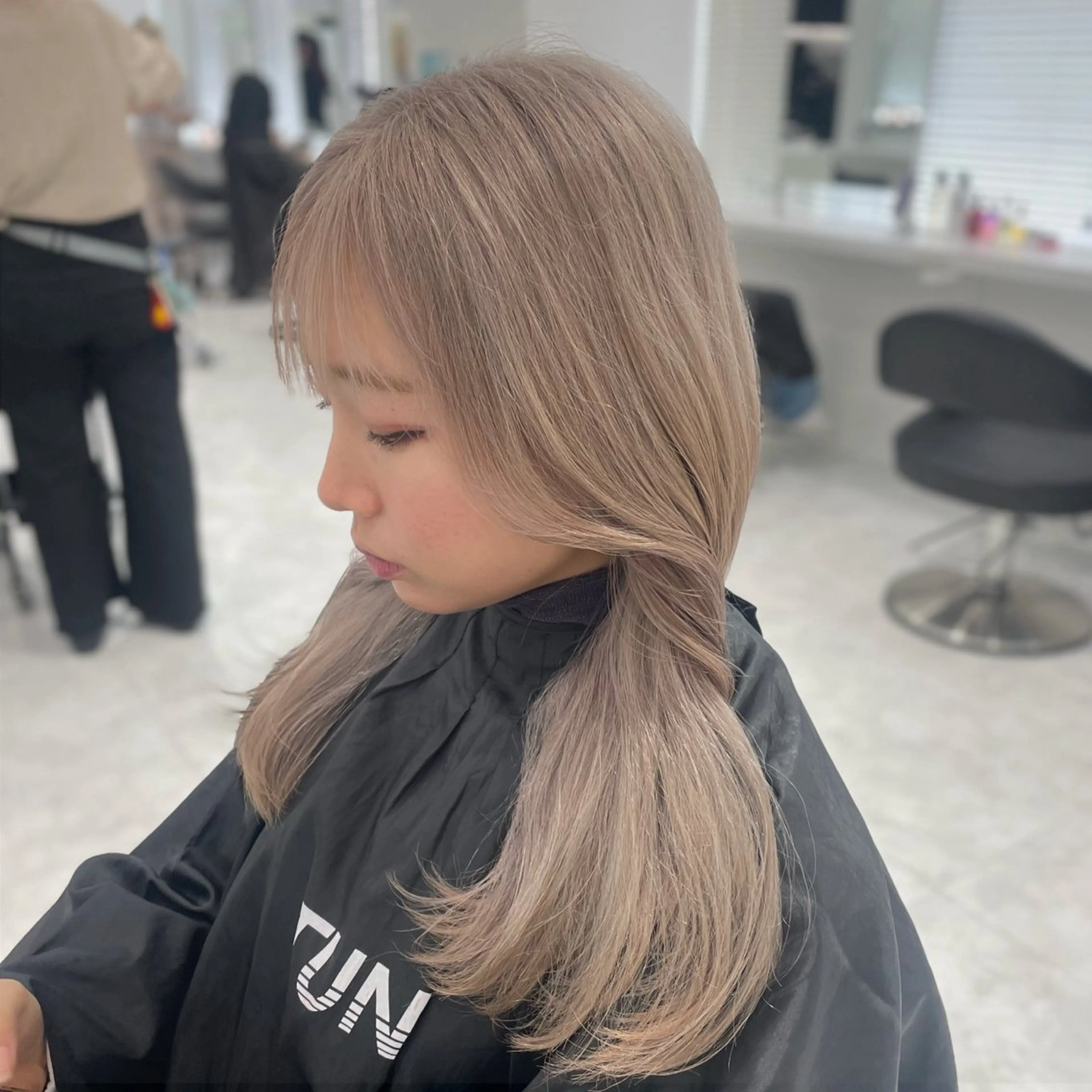 セミロング カラー 🌿透明感赤み消し Keishin🌿のヘアスタイル