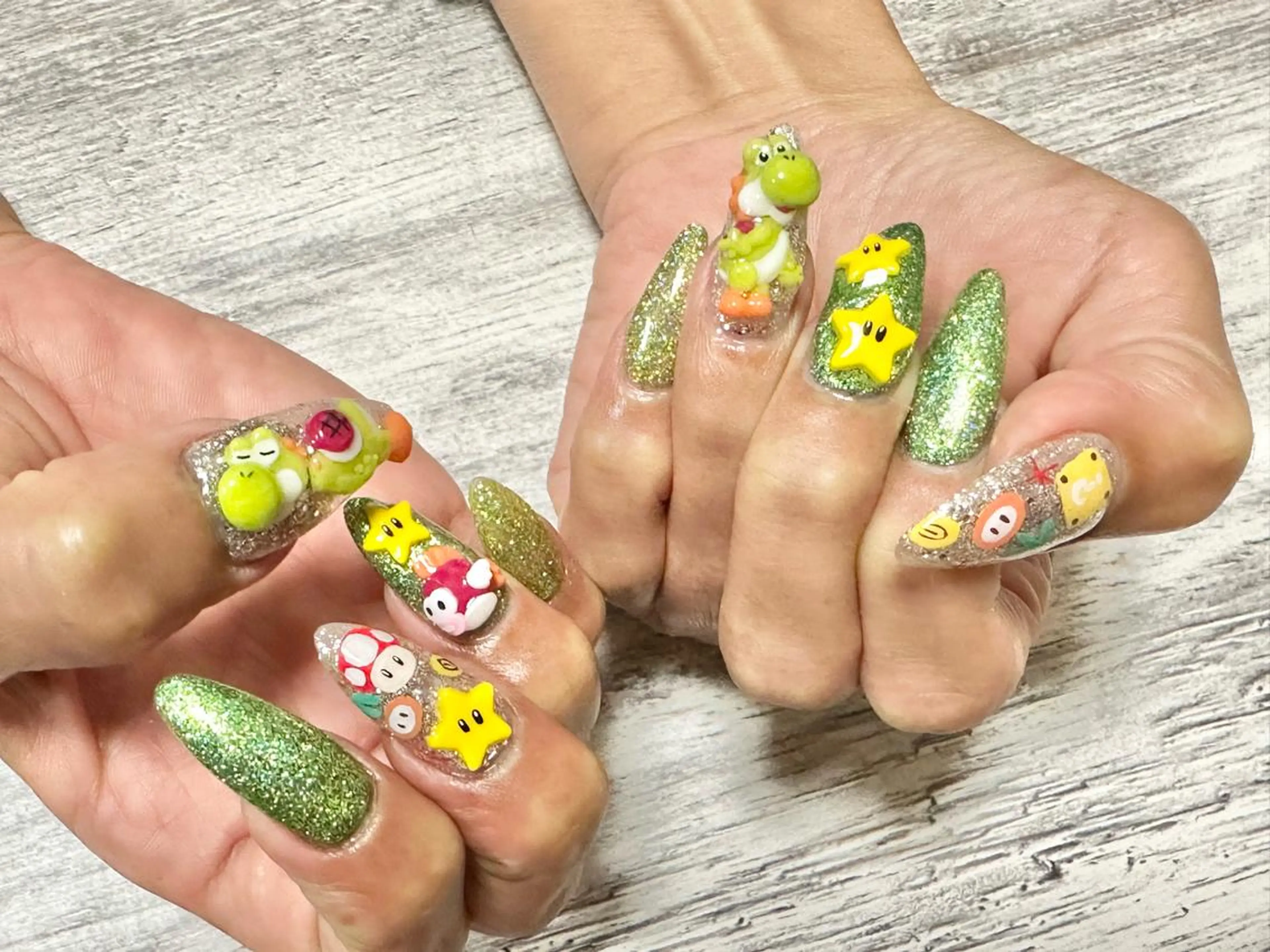 ネイル スカルプネイル Bianca名駅 🪼店長sagawaのネイルデザイン