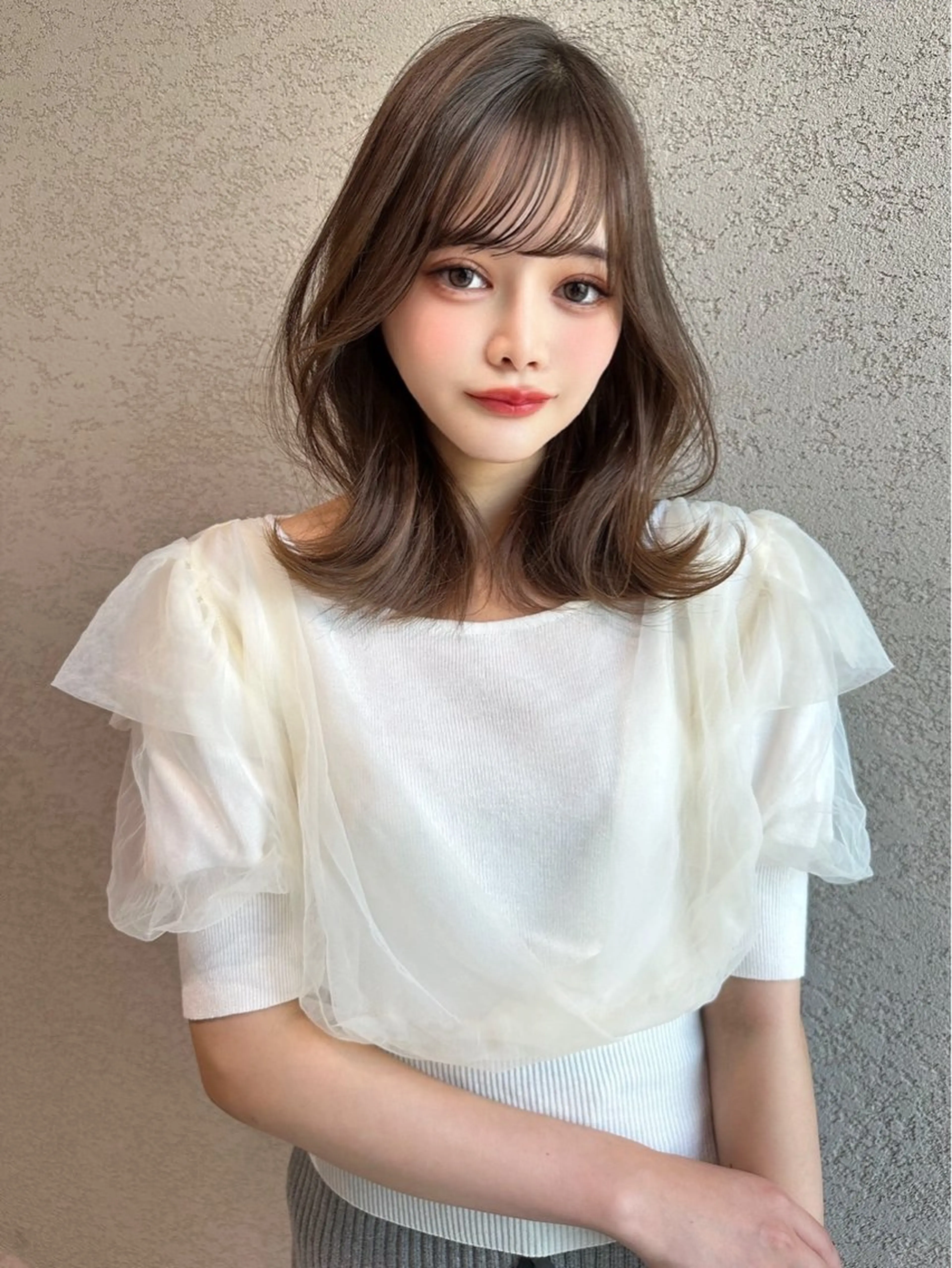 ミディアム ハイトーンカラー🌟 🎠KANON🎡のヘアスタイル