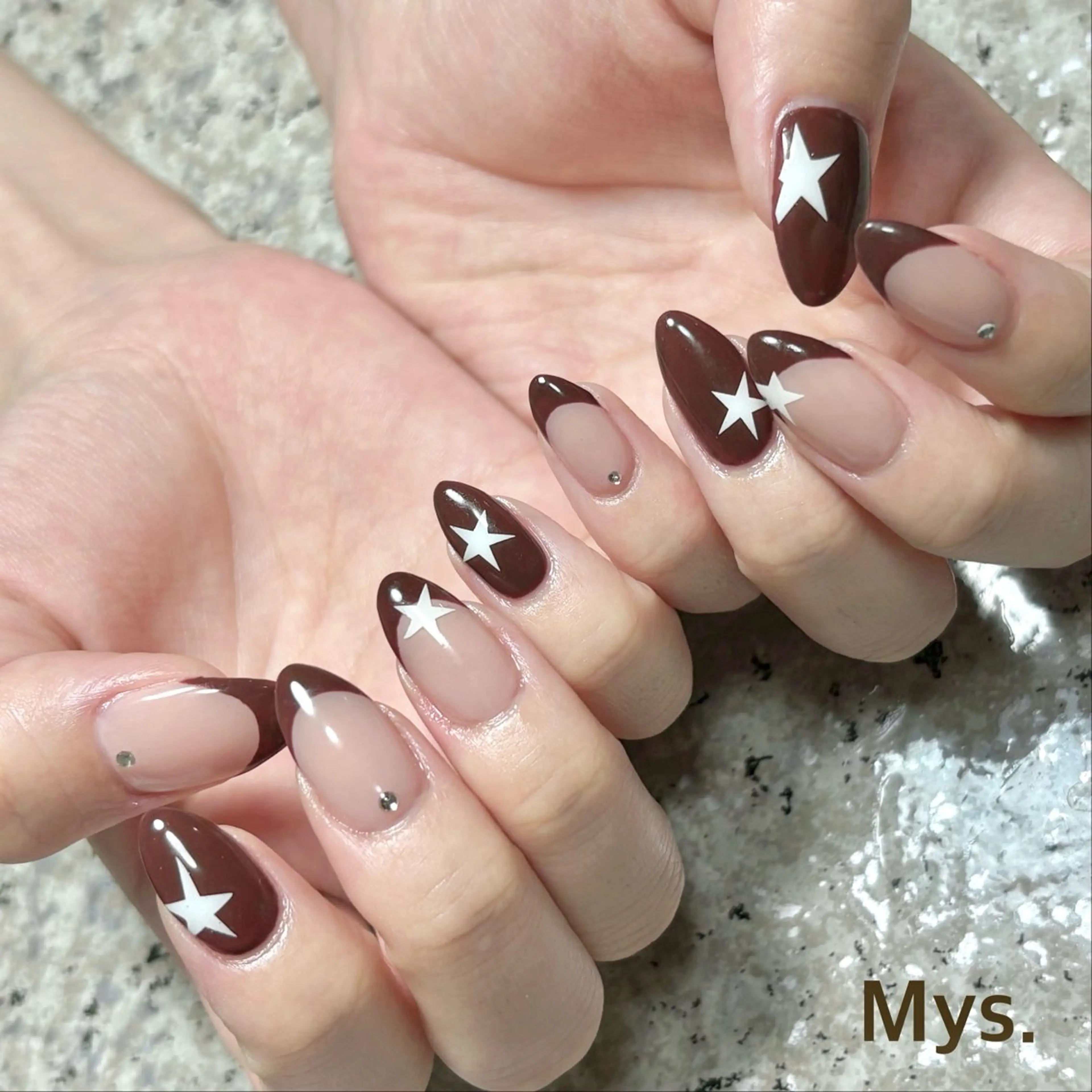 ネイル ハンドネイル Mys. 三上紗紀のネイルデザイン